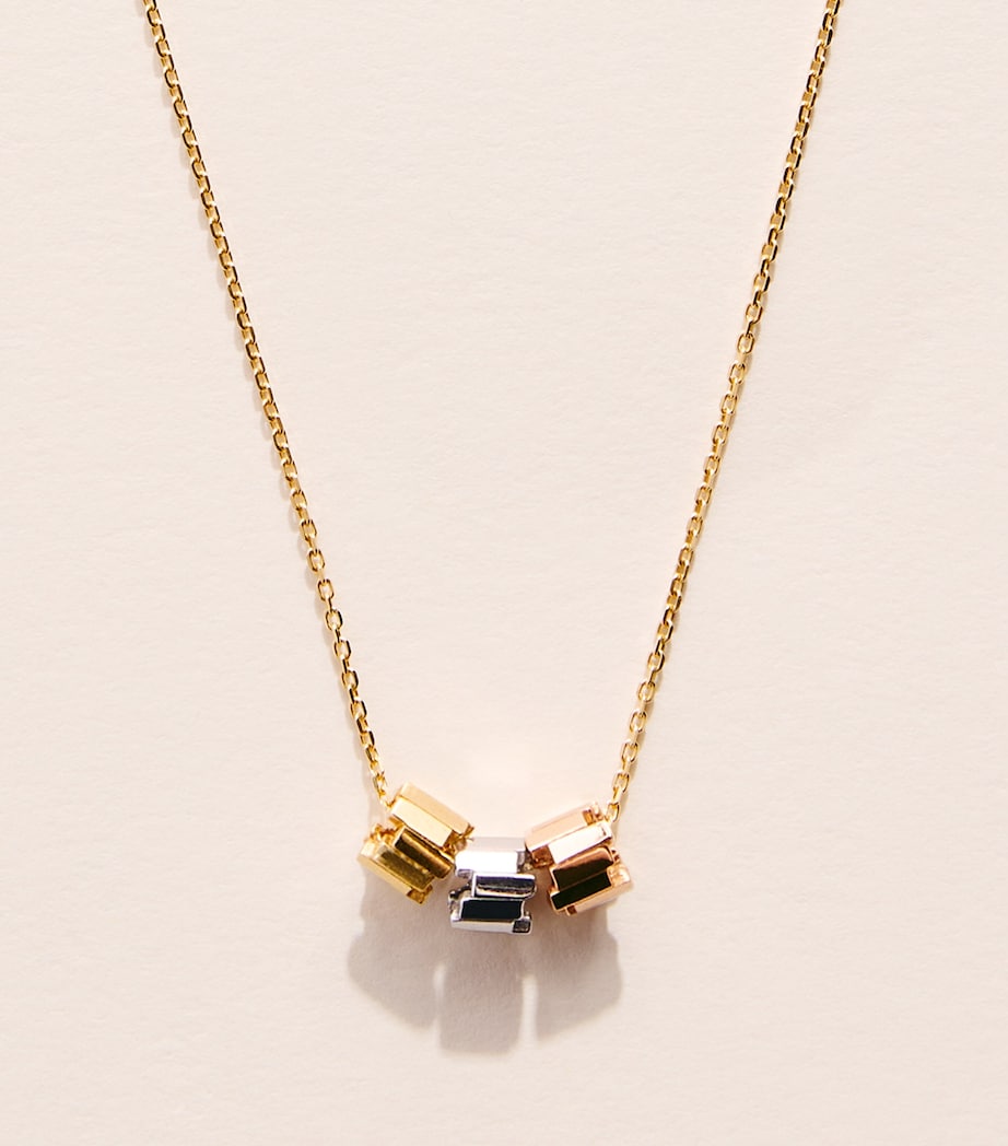 Suzanne Kalan Mixed Gold Infinite Necklace Yrwg Image 1