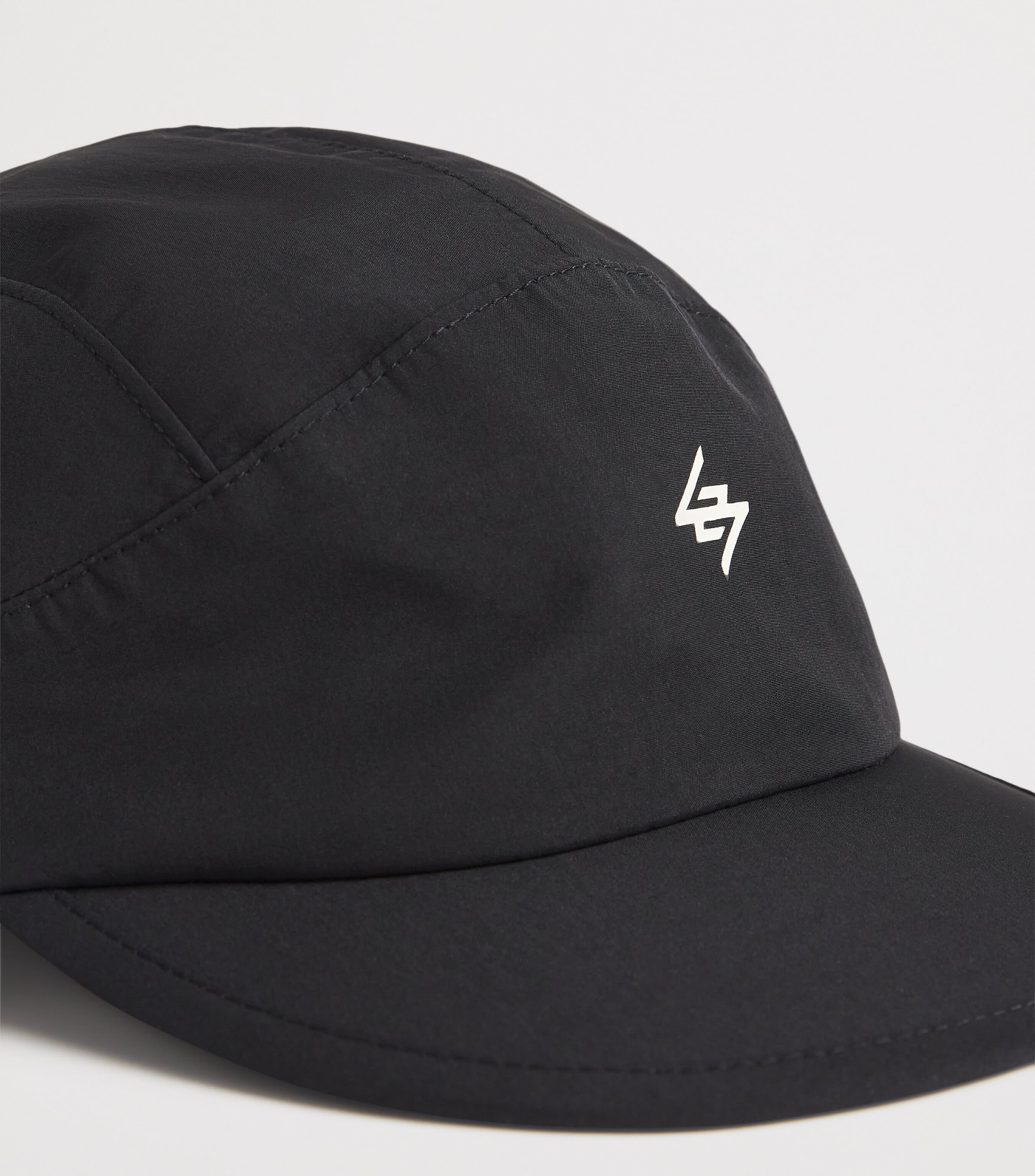 247 Panelled Cap BLACK Image 4