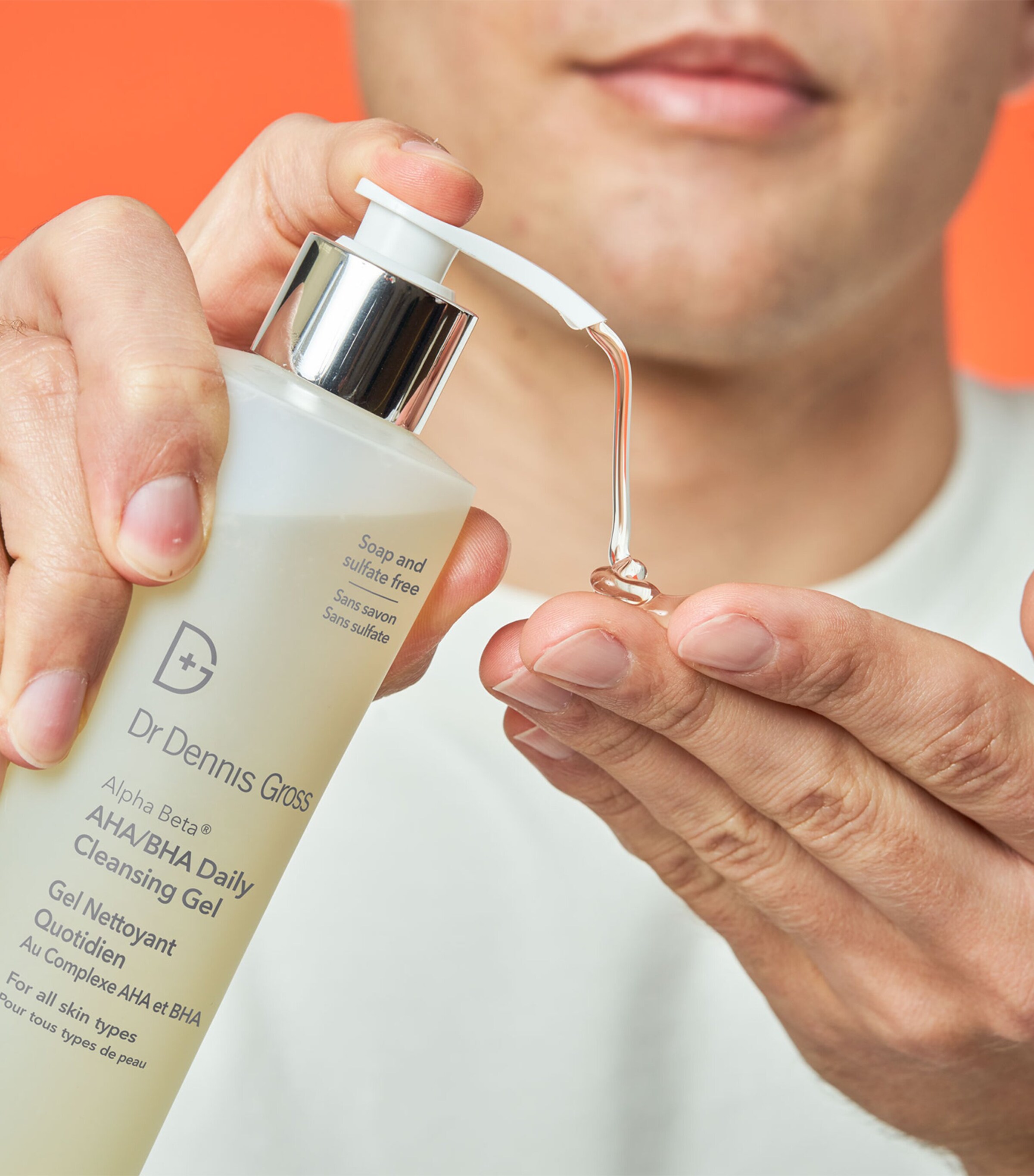 Alpha Beta AHA/BHA Daily Cleansing Gel (225ml) NO COLOUR Image 3