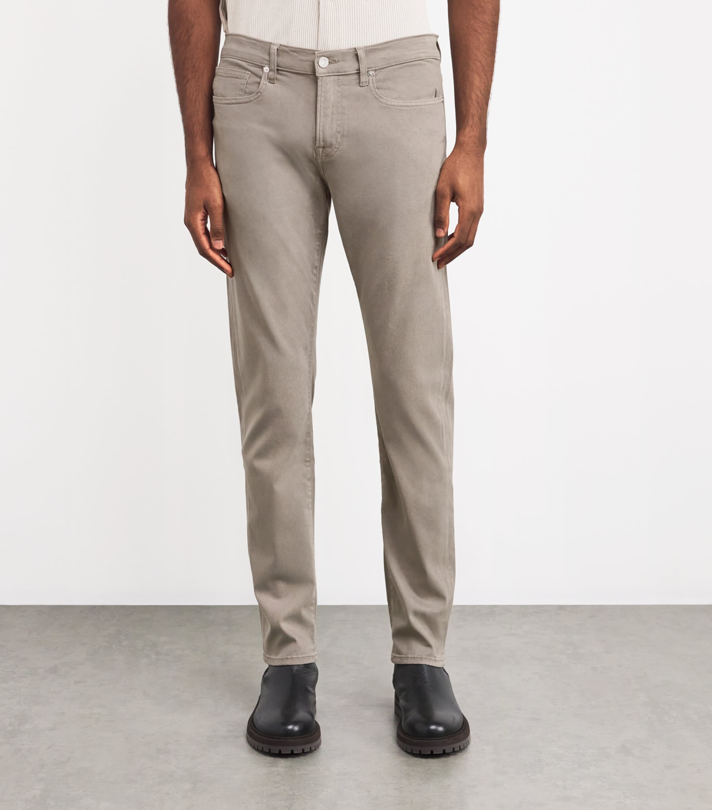 L’Homme Slim Jeans STONE GREY Image 3