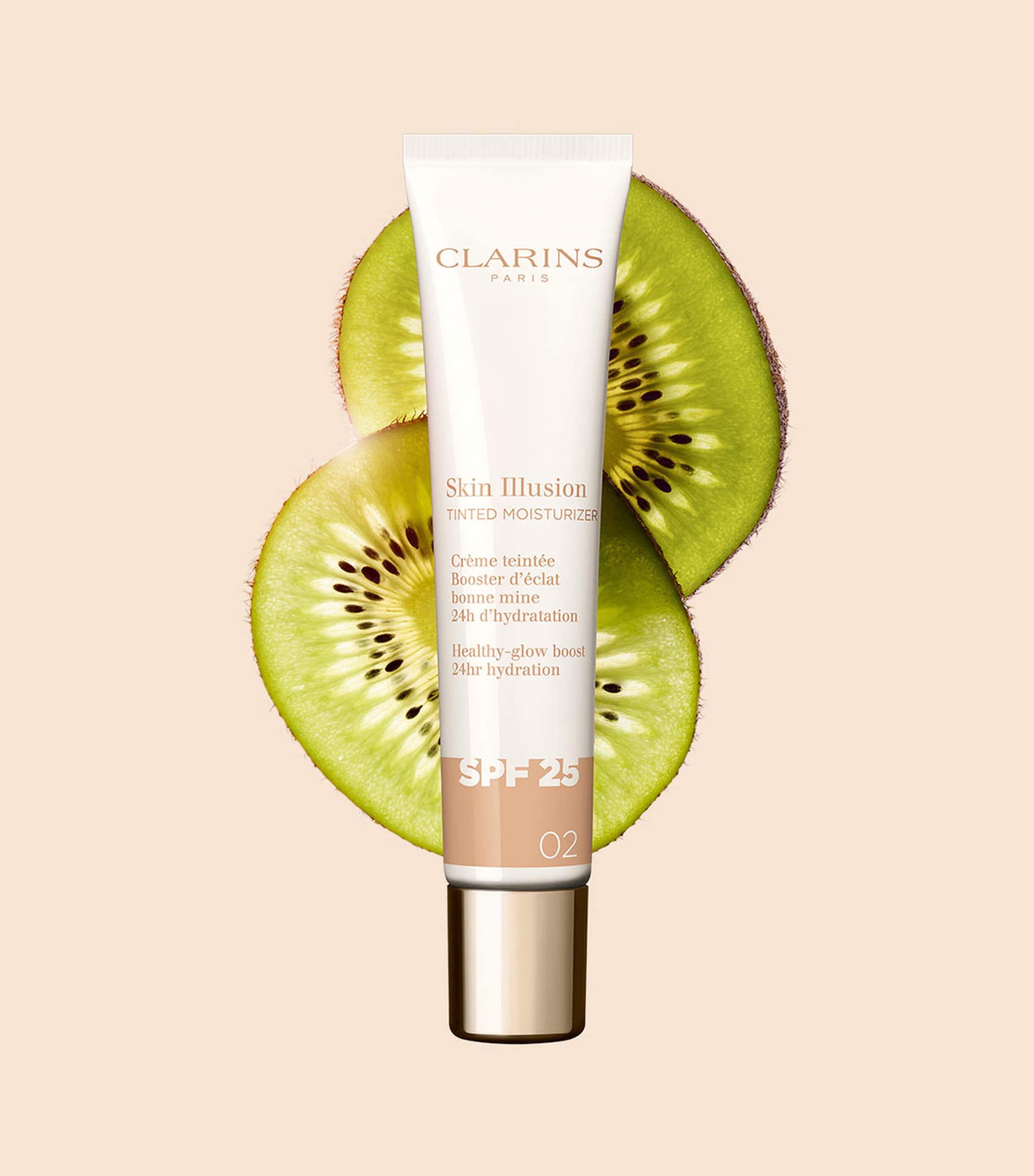 Clarins Skin Illusion Tinted Moisturizer SPF 25 Image 2
