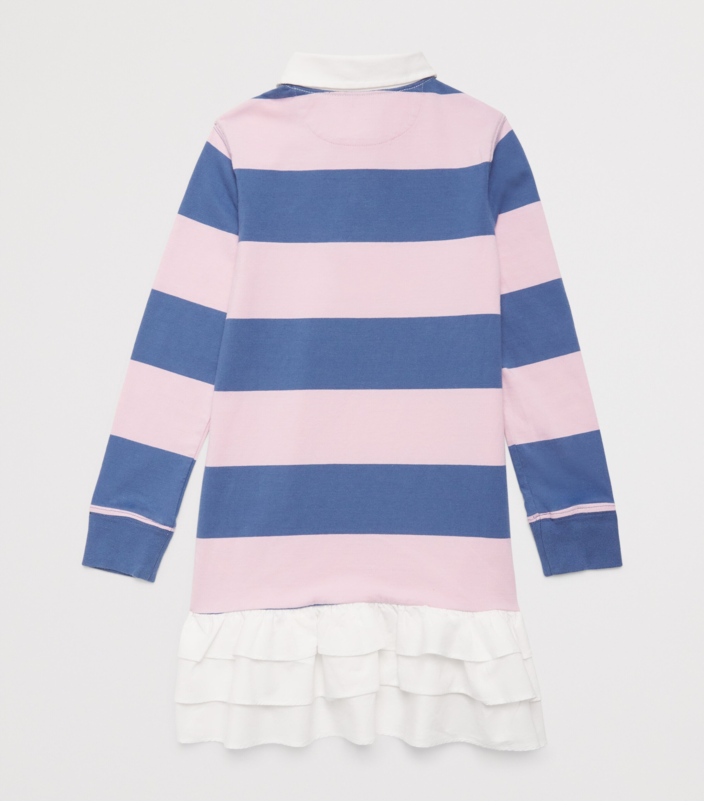 Ralph Lauren Kids Cotton Stripe Shirt Dress (2-7 Years) Pink/bluestrpedckwsh Image 2