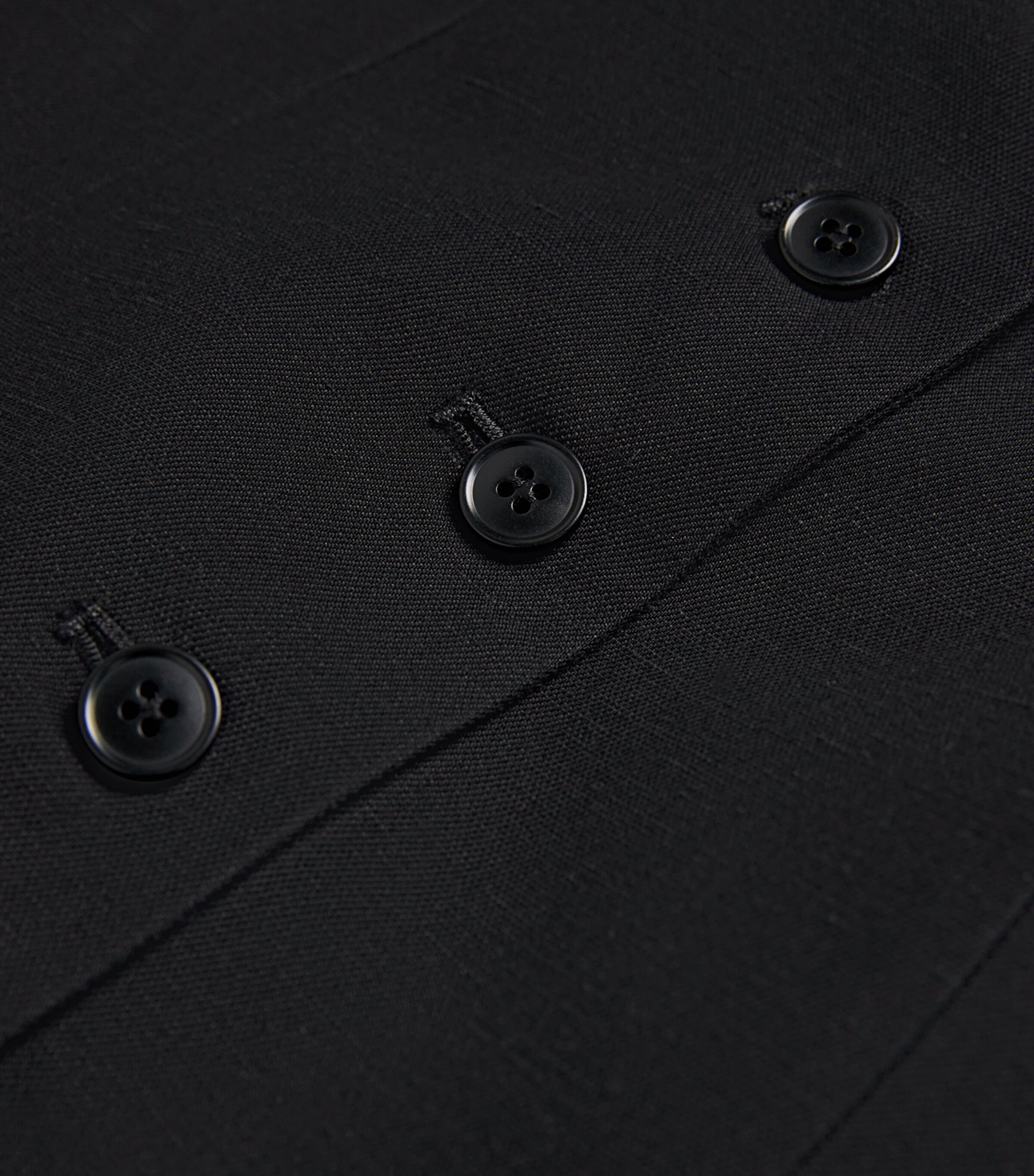 Single-Breasted Waistcoat BLACK Image 5