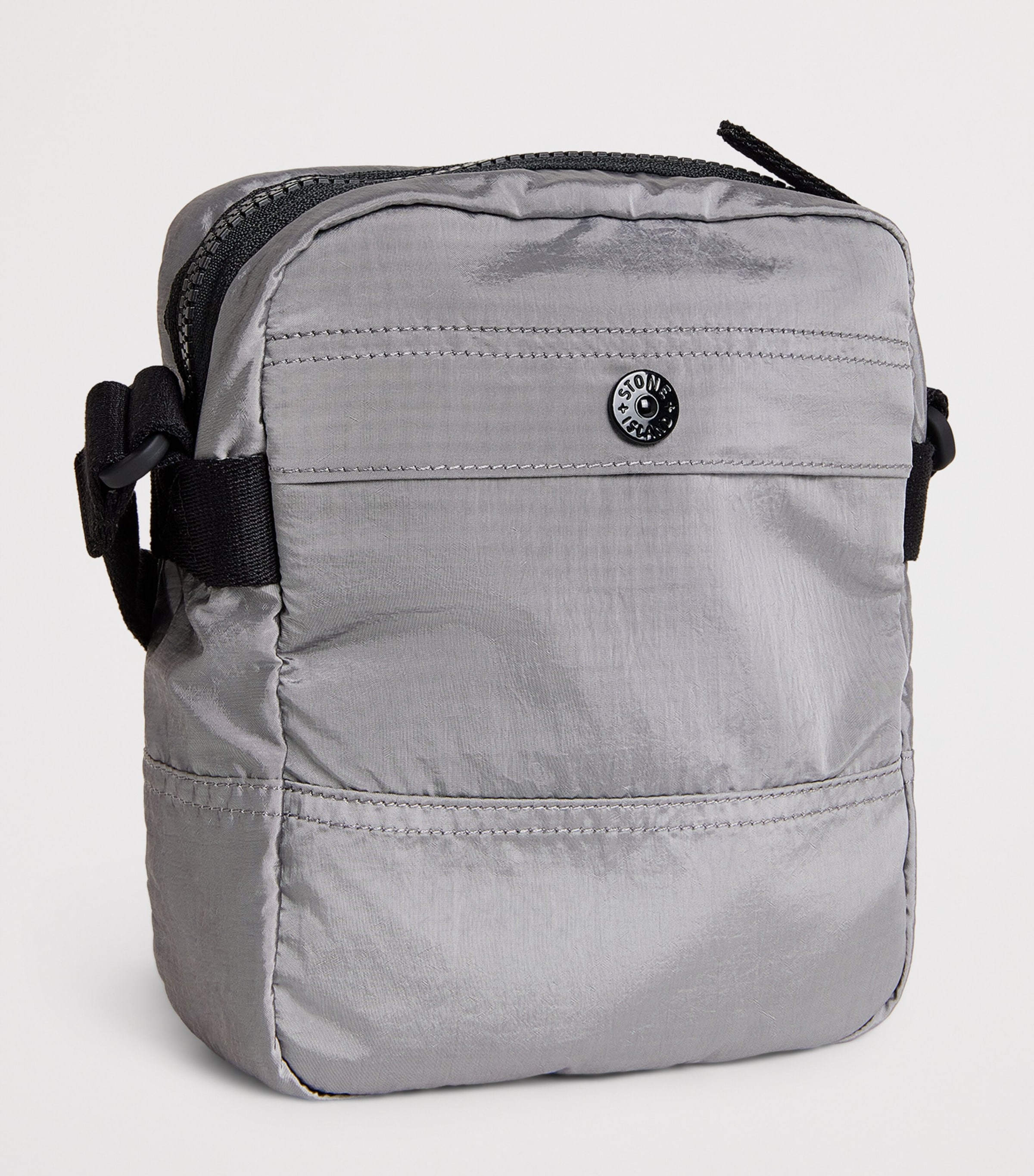 Coated-Nylon Logo Cross-Body Bag V0061 Image 3