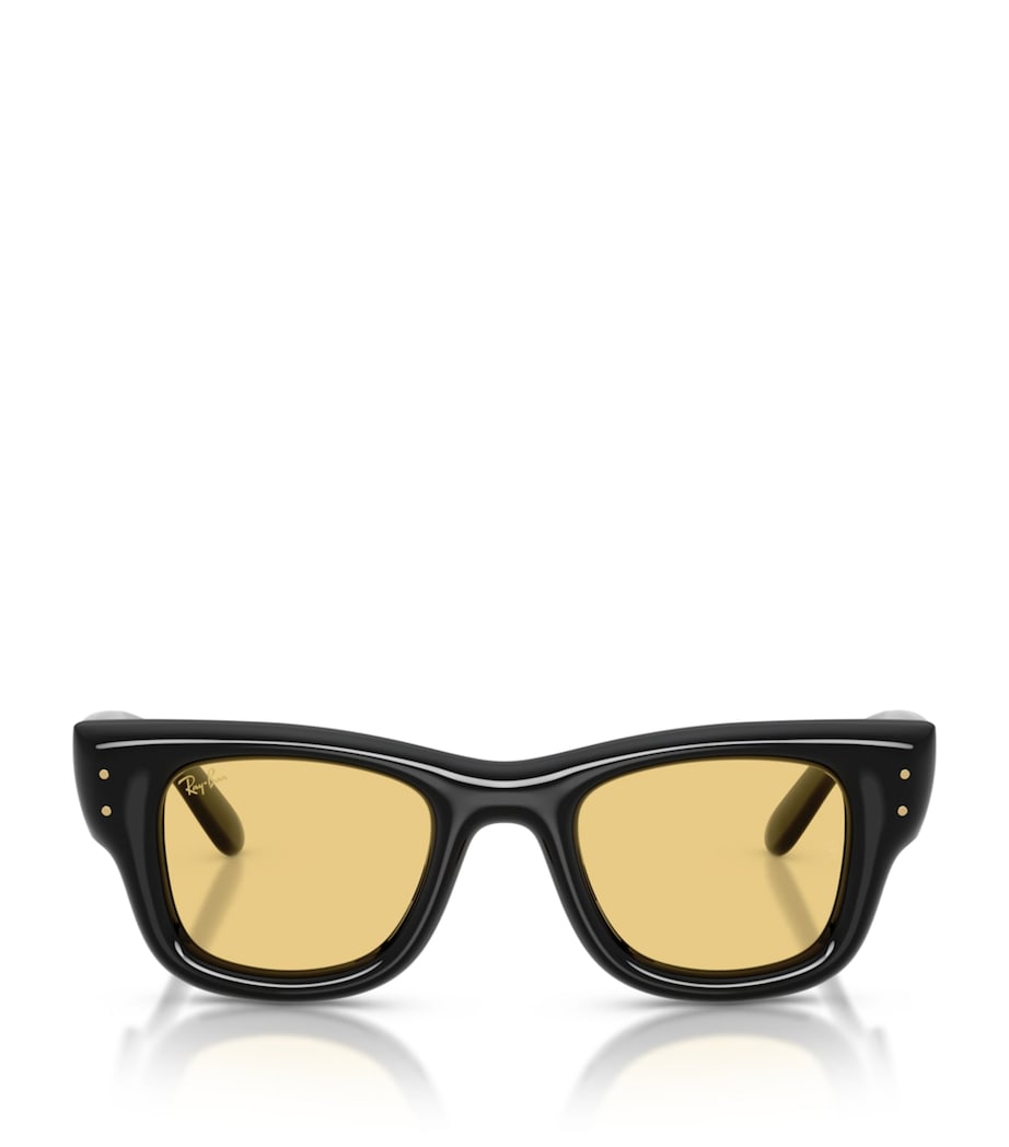 Ray-Ban Wayfarer Puffer Sunglasses Black Image 1