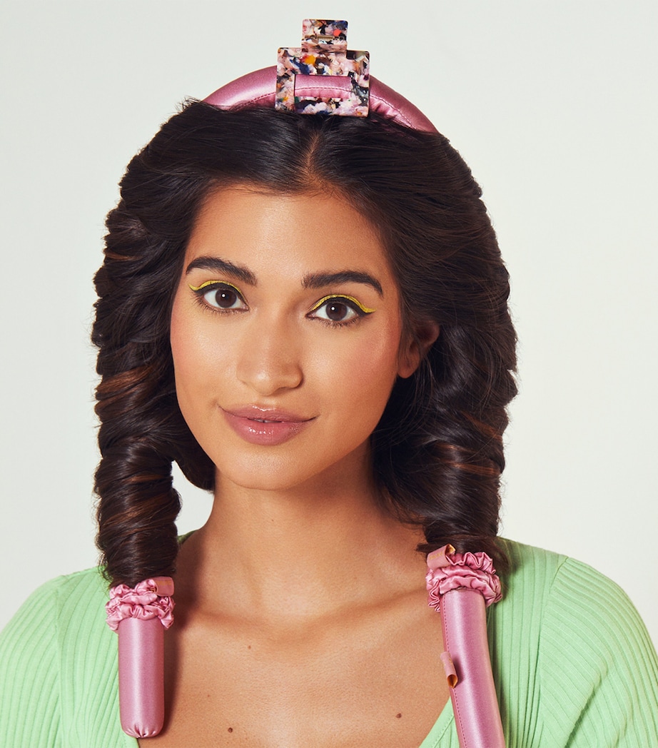 Mulberry Silk Heatless Curler PINK Image 3