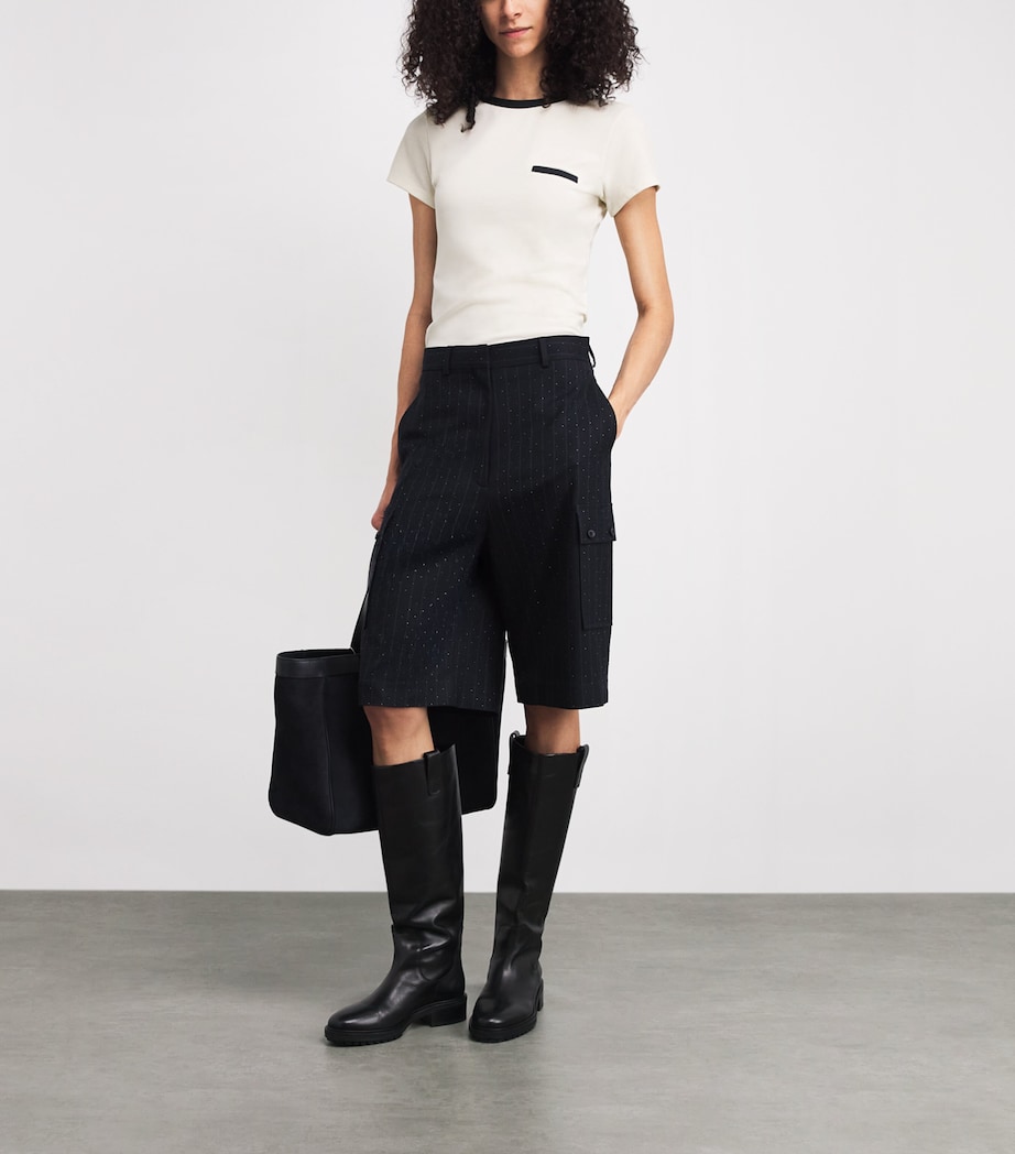 Pique Baby T-Shirt CREAM MULTI Image 2