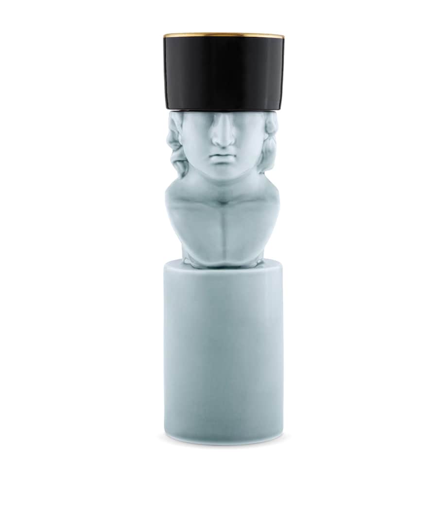 GINORI 1735 Porcelain Il Letterato Candle Holder Image 1