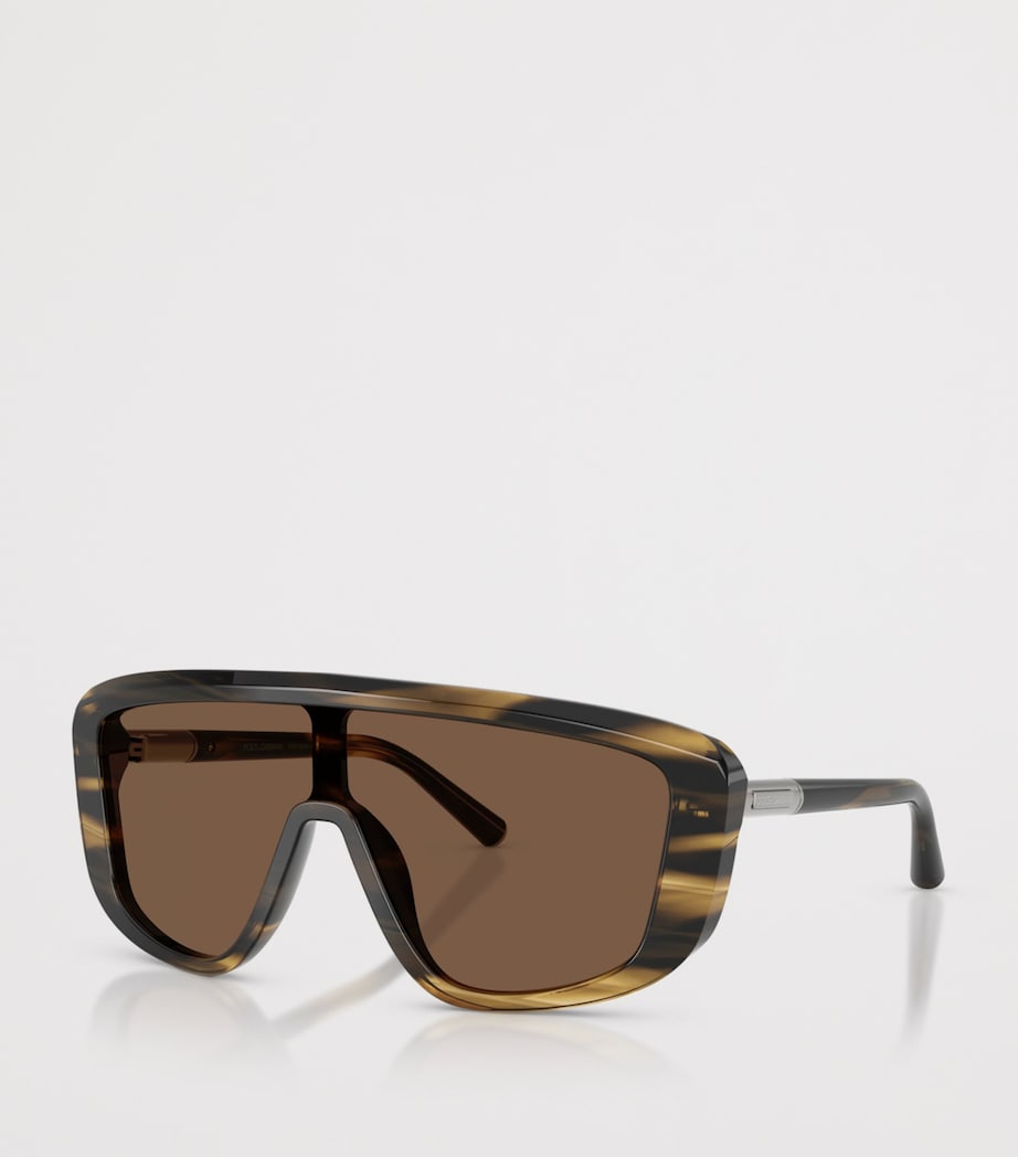Acetate DG4520 Marlene Rectangle Sunglasses 306373 Image 2