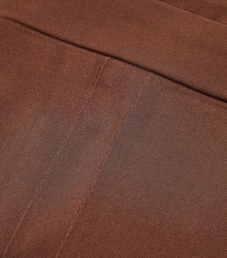 SPANXsculpt OnCore High-Waist Mid-Thigh Shorts - Firm Control CHESTNUT BROWN Image 4