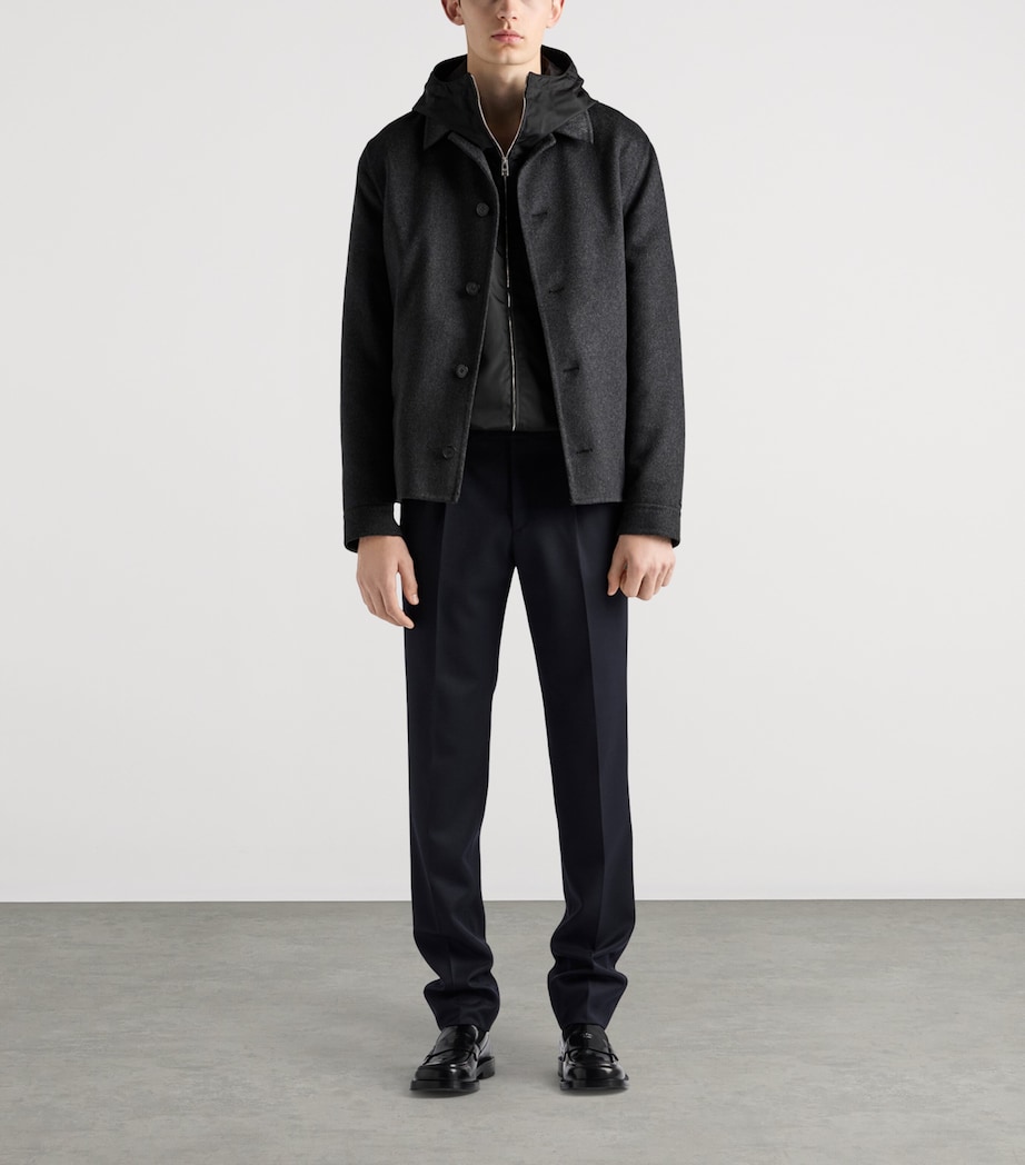 Re-Nylon Hooded Jacket F0002 Image 2