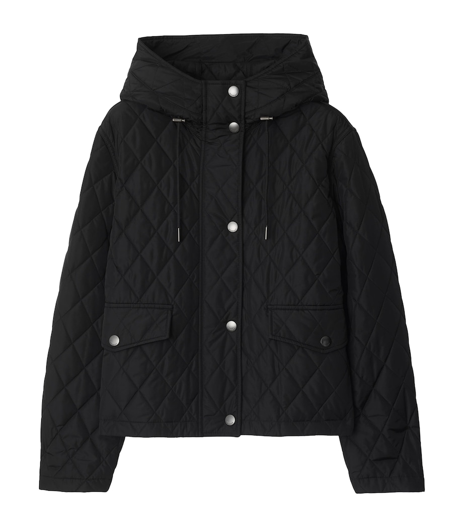 Hooded Field Jacket BLACK Image 1