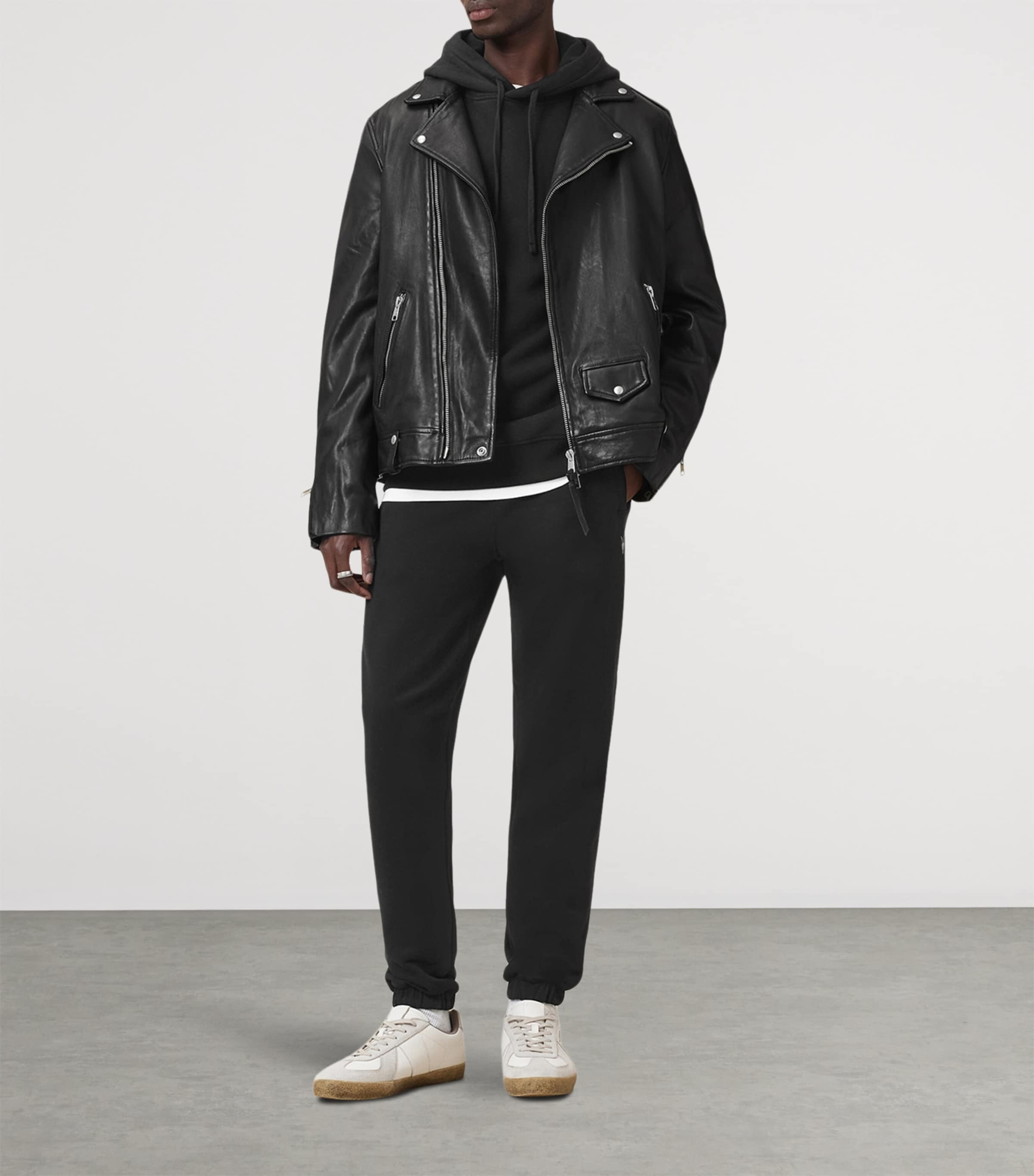 Organic Cotton Raven Sweatpants BLACK Image 2