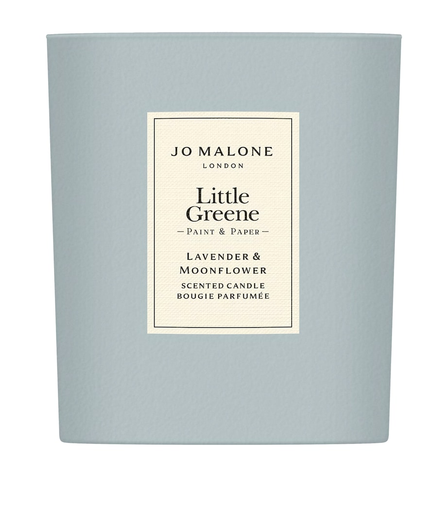 Jo Malone London x Little Greene Special Edition Lavender & Moonflower Scented Candle (200g) Image 1