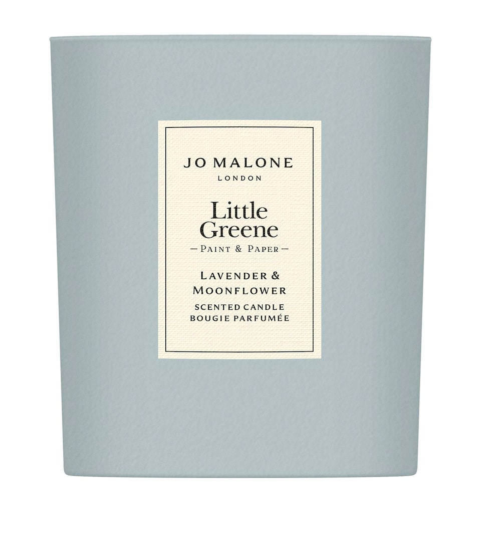 x Little Greene Special Edition Lavender & Moonflower Scented Candle (200g)