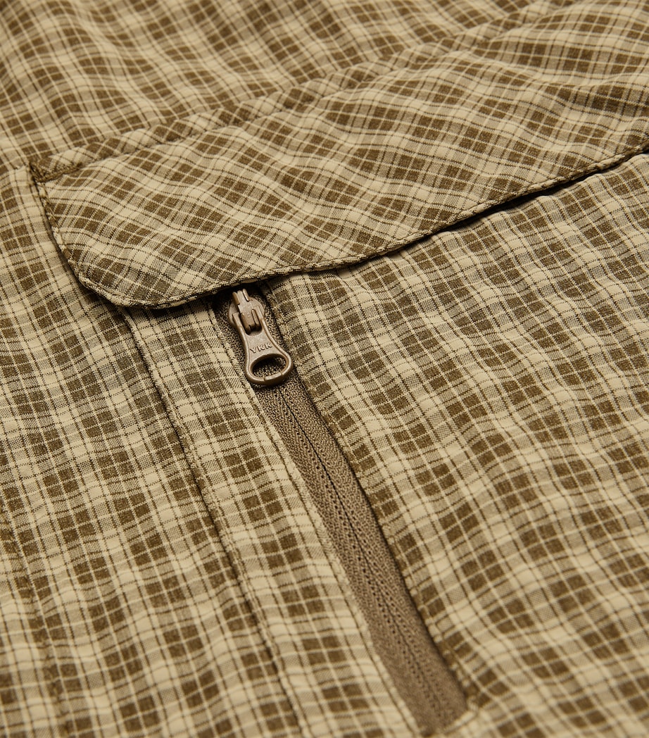 Check Long-Sleeved Shirt 073N - LT GREEN CHK Image 5