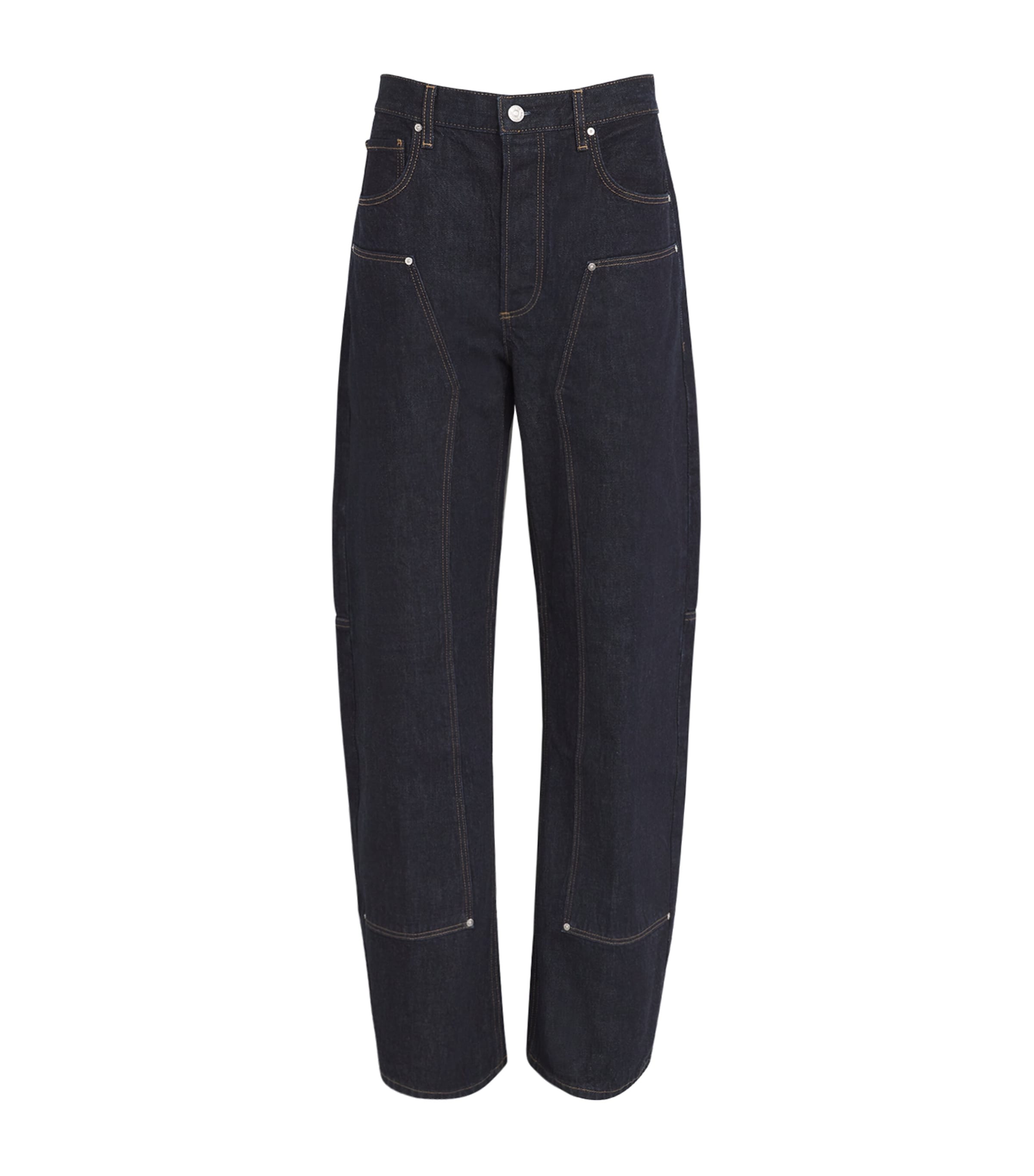 Paige Arellia Workwear Jeans In Navy