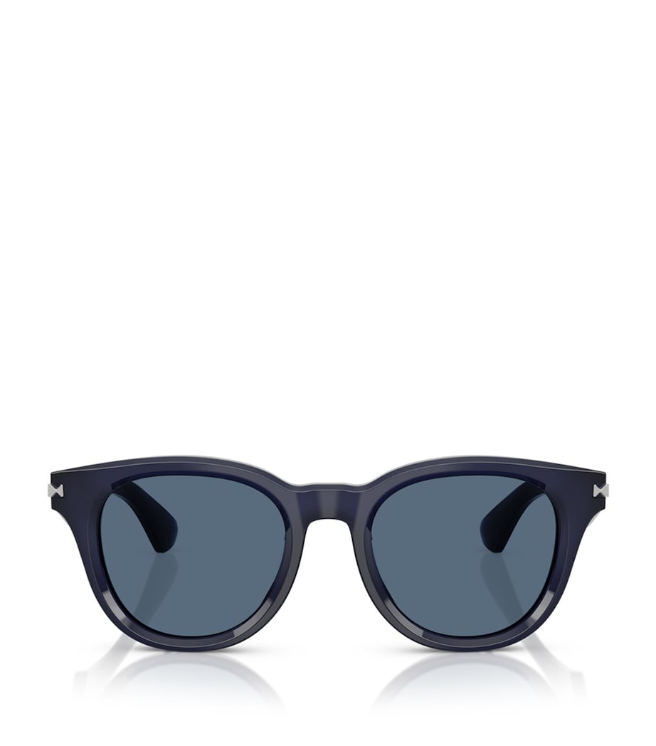 Acetate Round Sunglasses 412080 Image 1