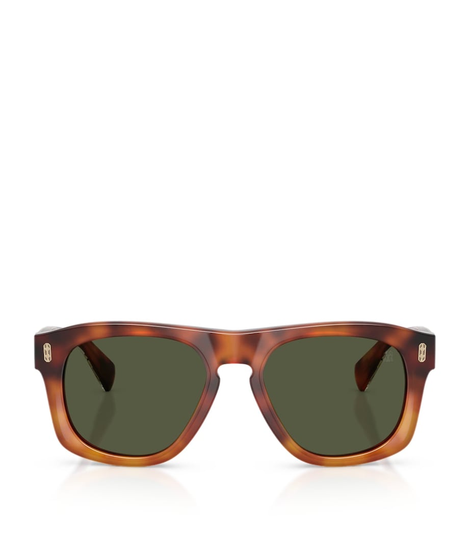 Brunello Cucinelli Acetate Alke Pillow Sunglasses Brown Image 1