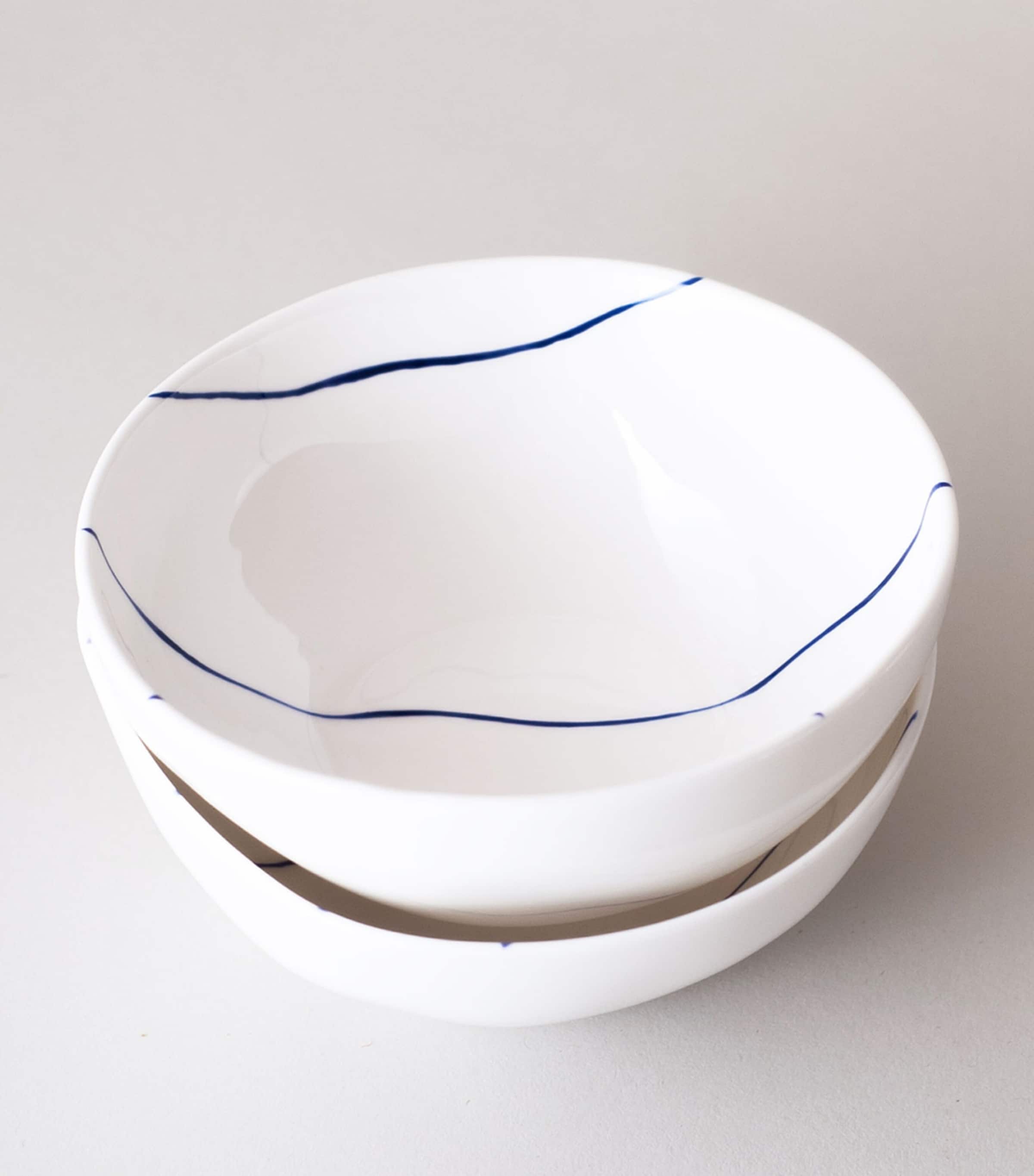 Stripe Ice Cream Bowl (13cm) STRIPED Image 2