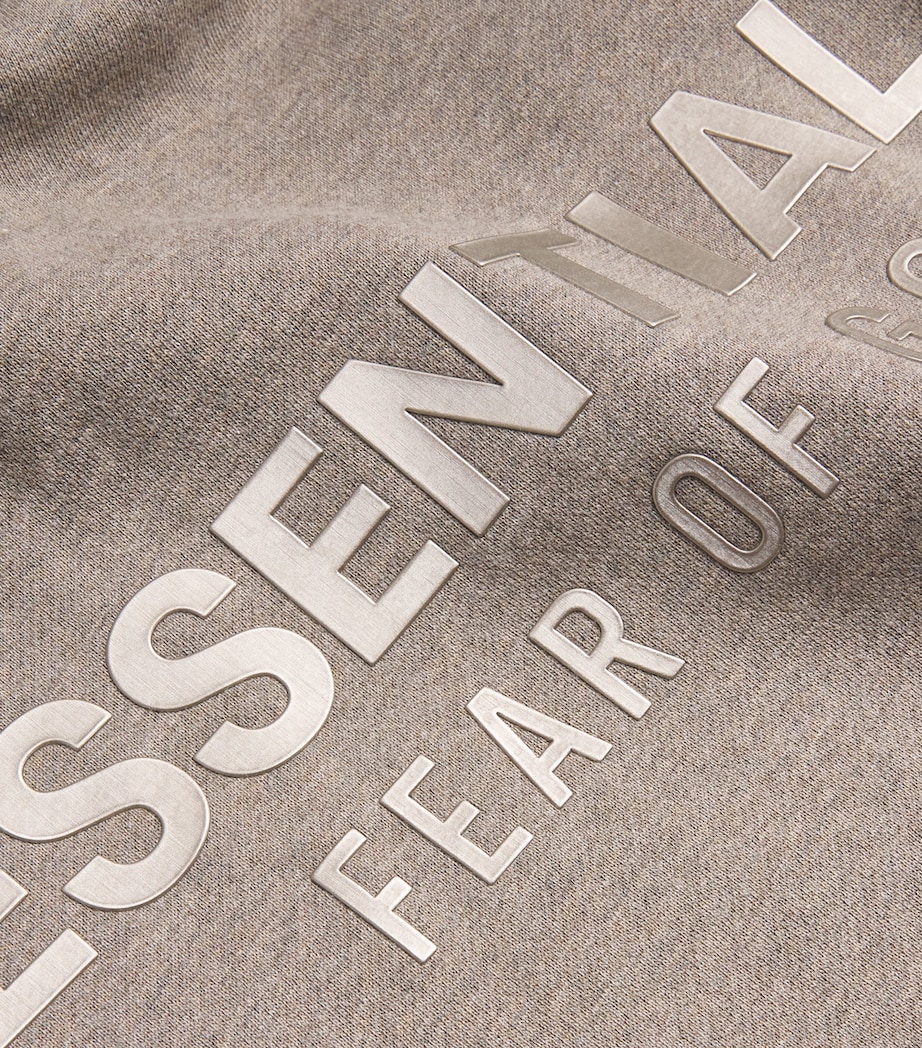 Cotton-Blend Back Logo Sweatshirt HOMESTEAD HEATHER Image 5