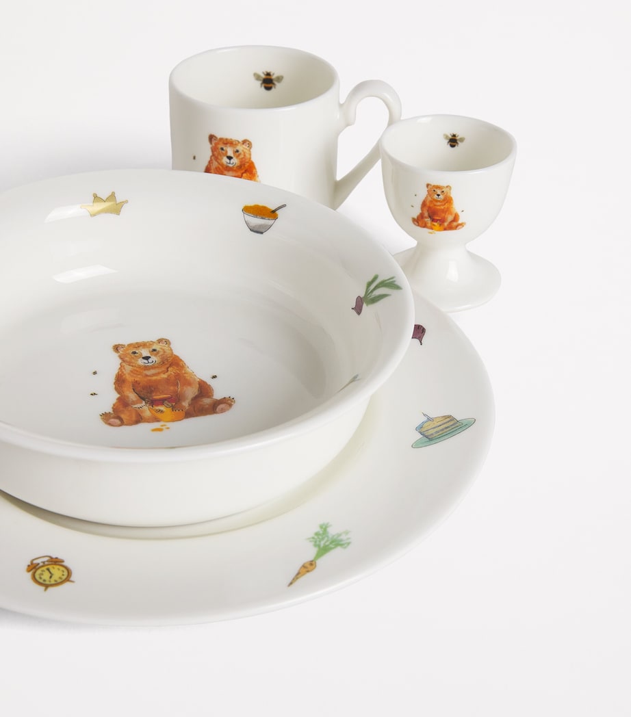 Manners Begin at Breakfast Crockery Suitcase Set BEAR Image 4