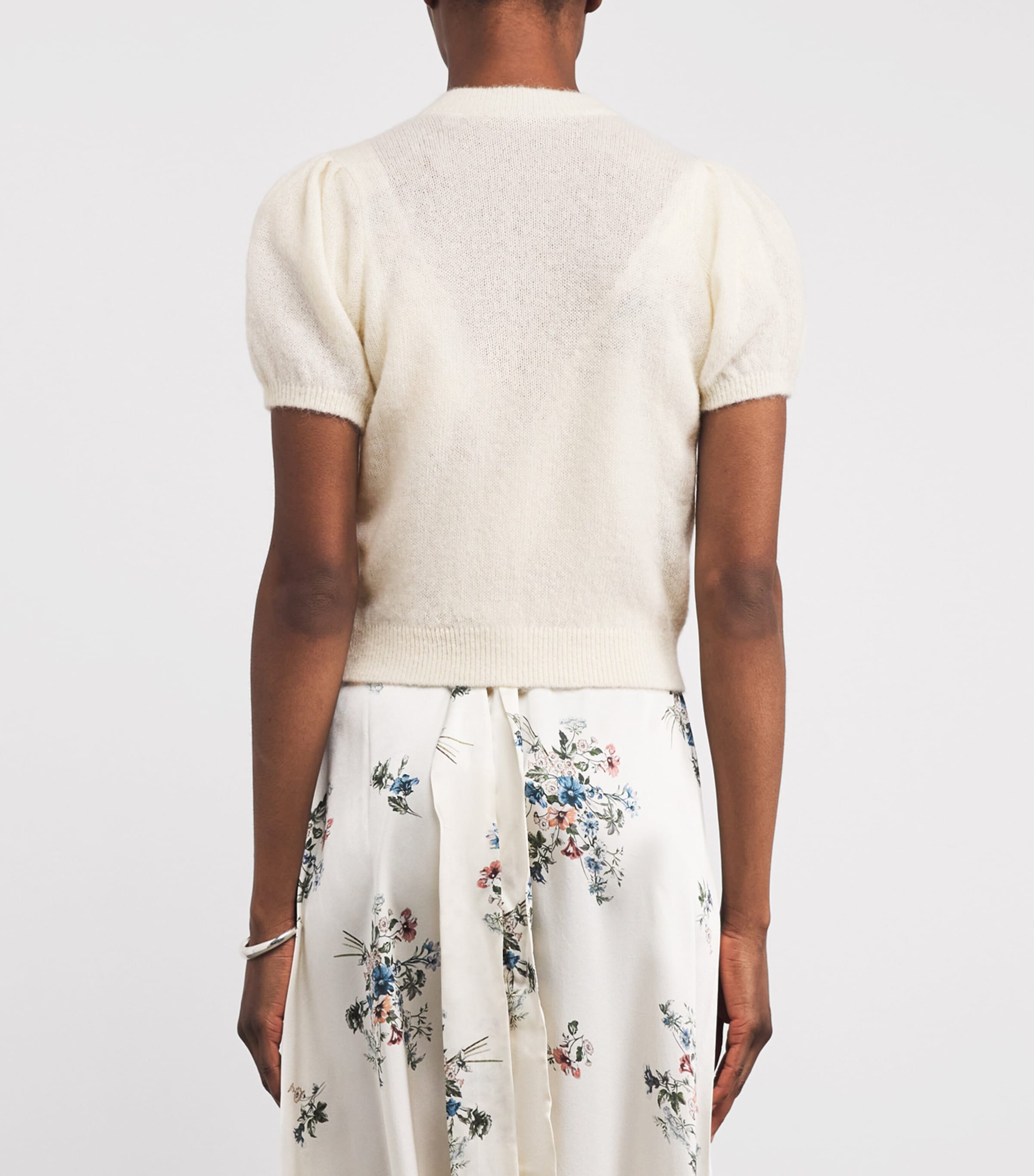 Alpaca-Blend Anisa Cardigan IVORY Image 4