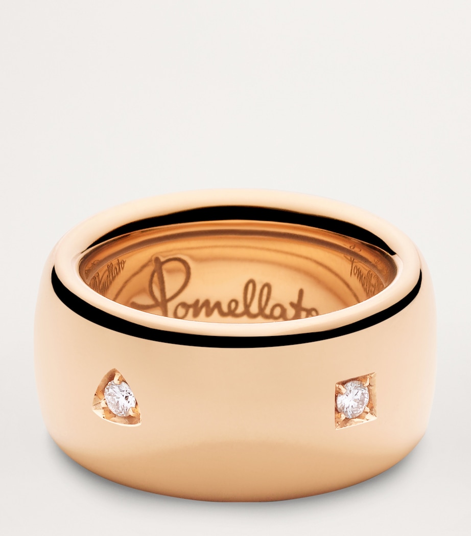 Rose Gold and Diamond Iconica Ring DB000 Image 2