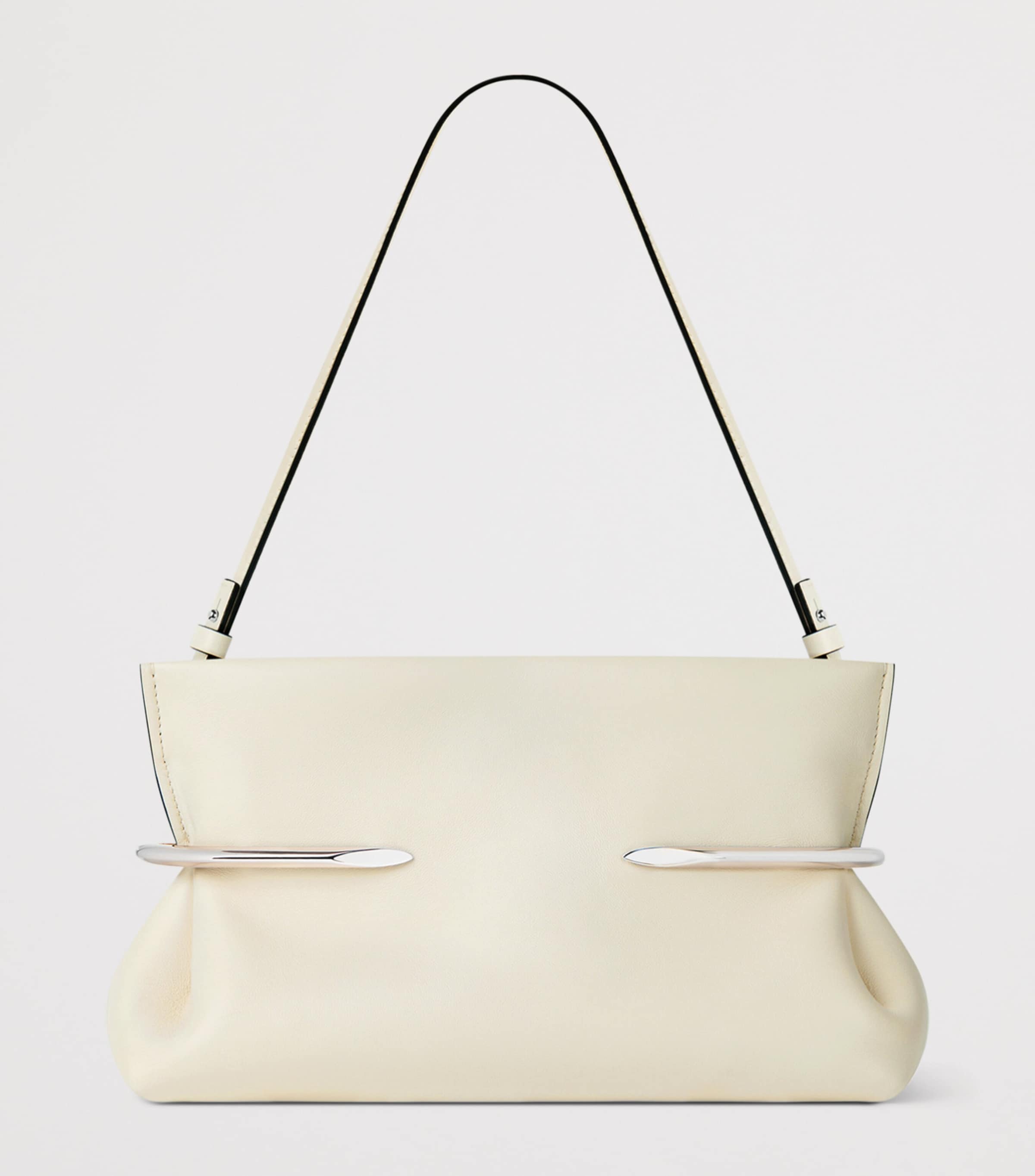 Givenchy Small Leather Soft Pinch Clutch Image 6