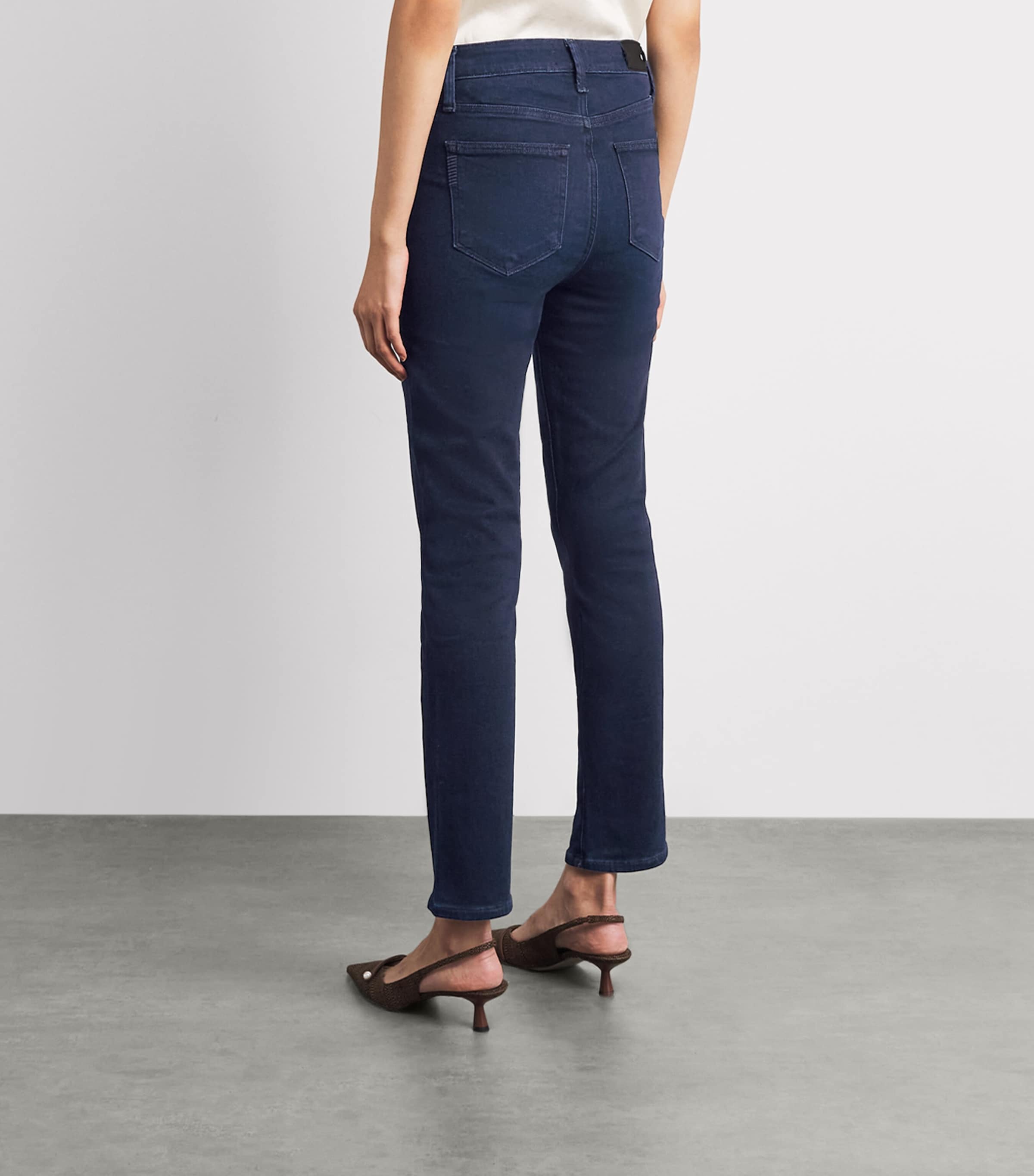 PAIGE Womens Cindy Straight Jeans The Forum Image 5