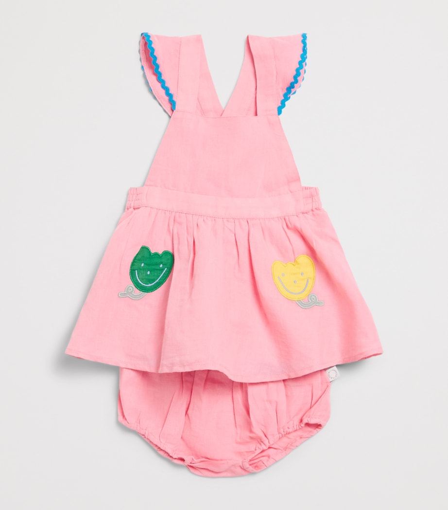 Stella McCartney Kids Organic Cotton Dress and Bloomers Set (3-36 Months) Image 3