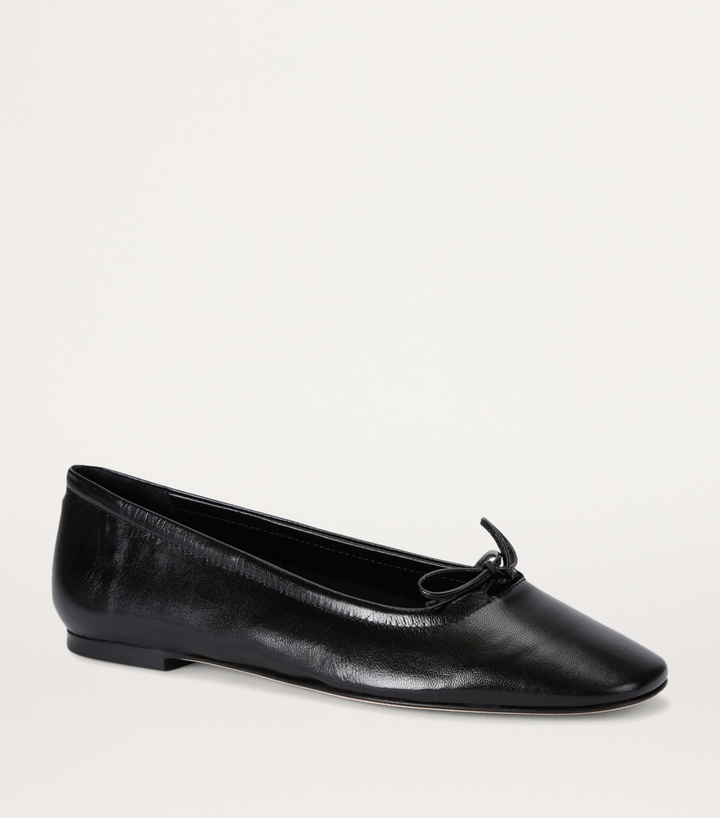 aeyde Leather Delfina Ballet Flats Black Image 3