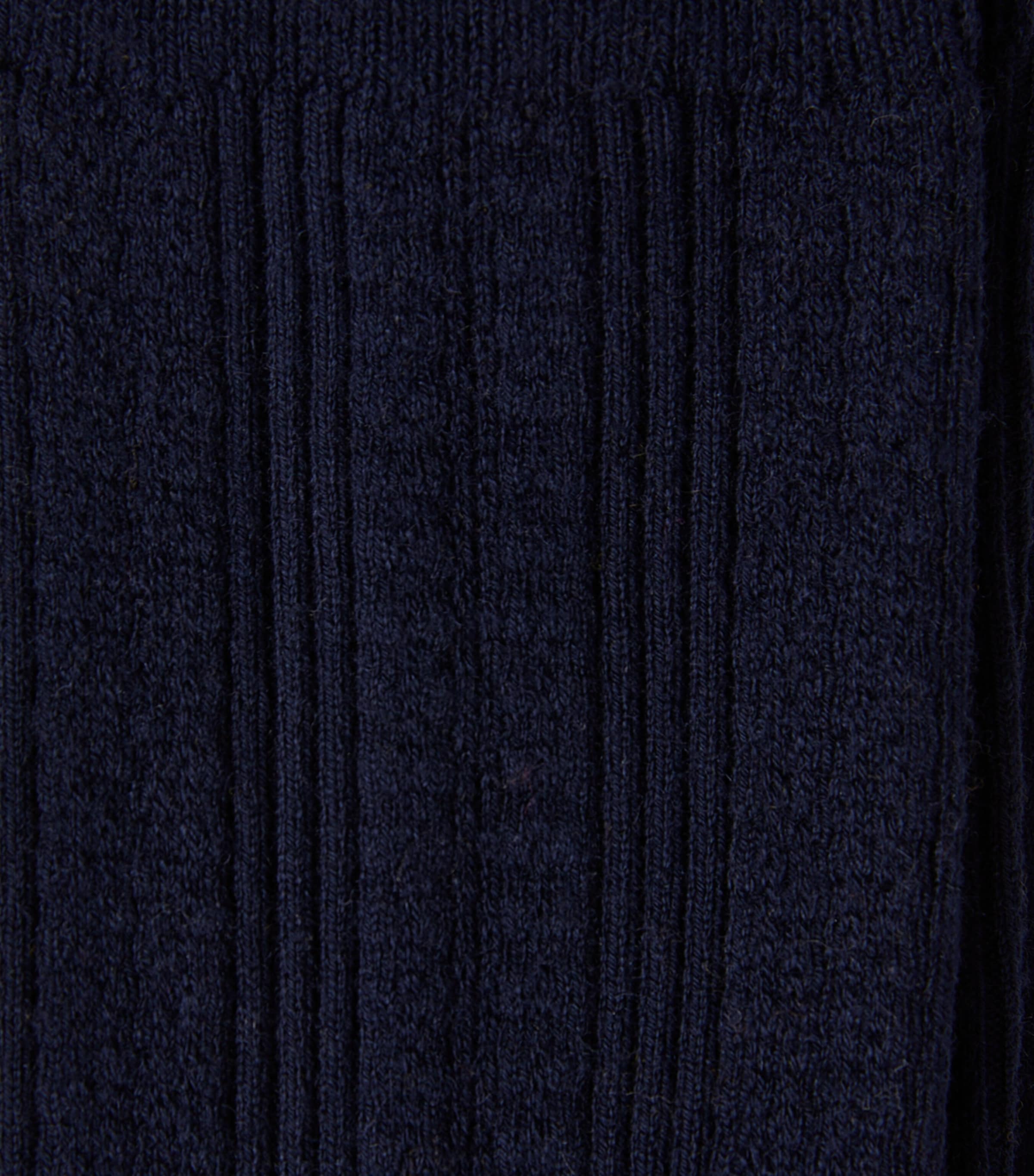 Falke Womens Knit Caress Socks Space Blue Image 2