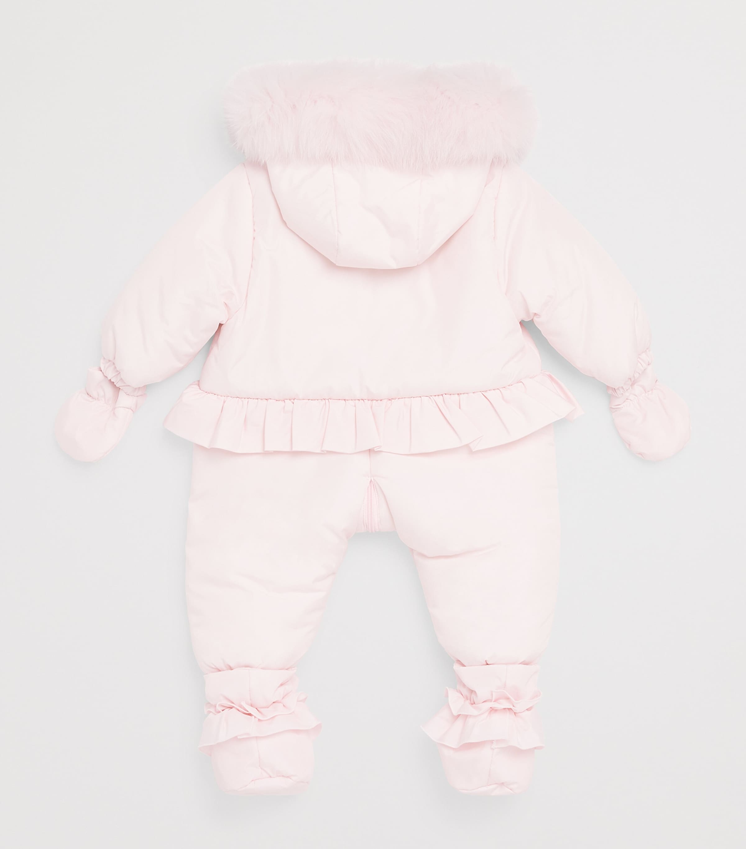 Bimbalo Padded Snowsuit (1-24 Months) Pink Image 2