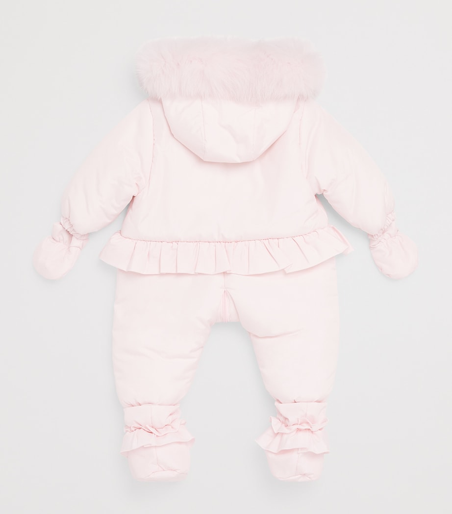 Bimbalo Padded Snowsuit (1-24 Months) Pink Image 2