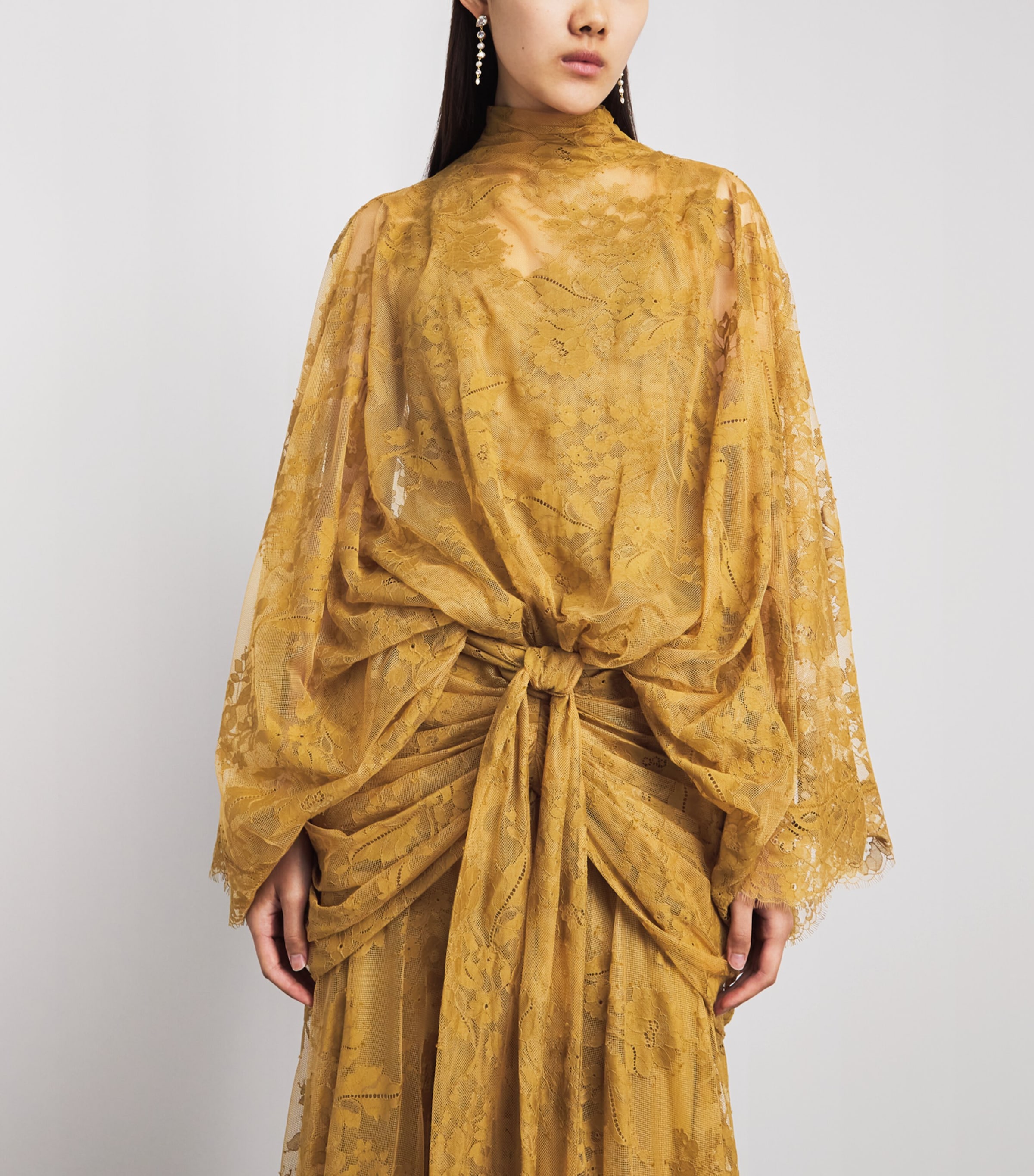 Zimmermann Womens Lace Ascent Maxi Dress Chartreuse Image 5