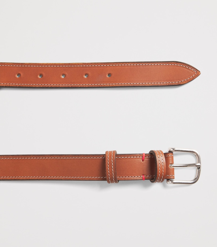Leather Belt CAMMELLO Image 4