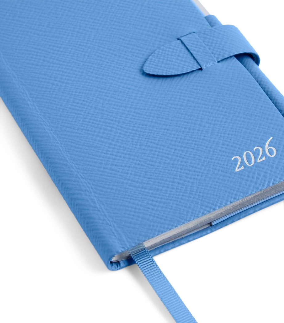 Panama Leather 2026 Weekly Diary NILE BLUE SS21 Image 5