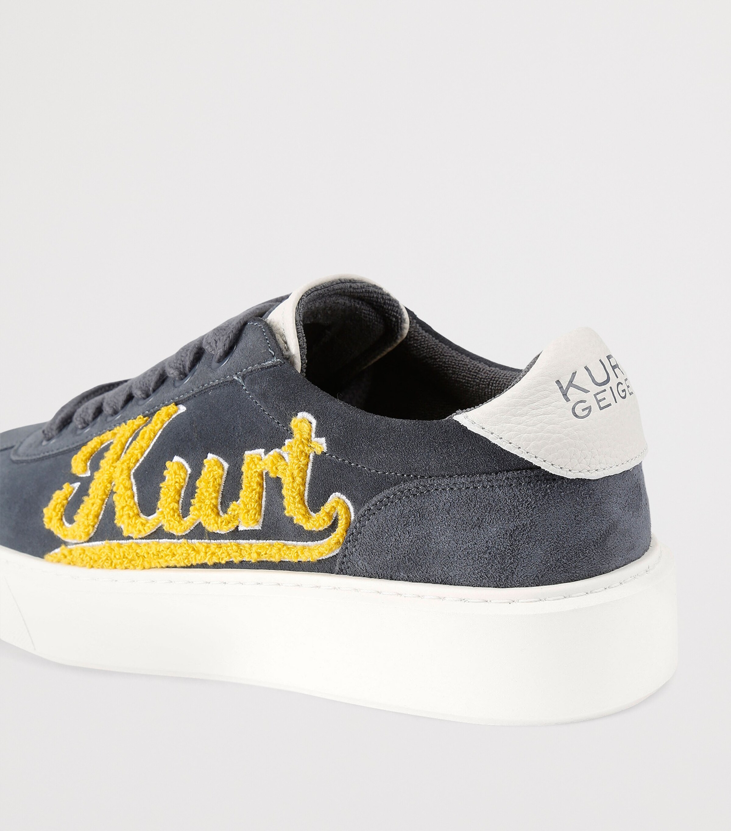 Appliqué Albion Retro Sneakers GREY/DARK Image 4