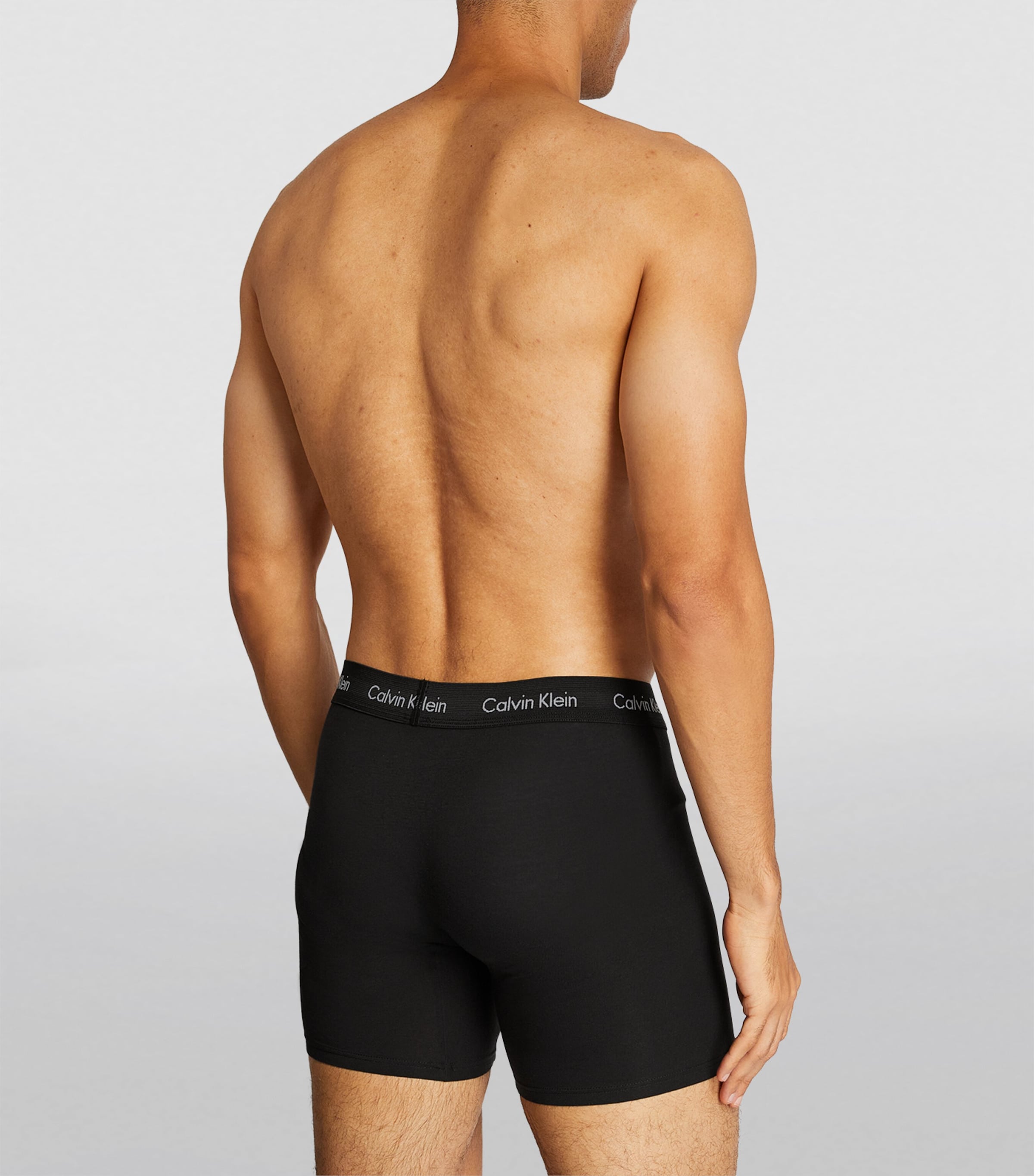 Calvin Klein Multi Cotton Stretch Boxer Briefs (Pack of 3) | Harrods UK