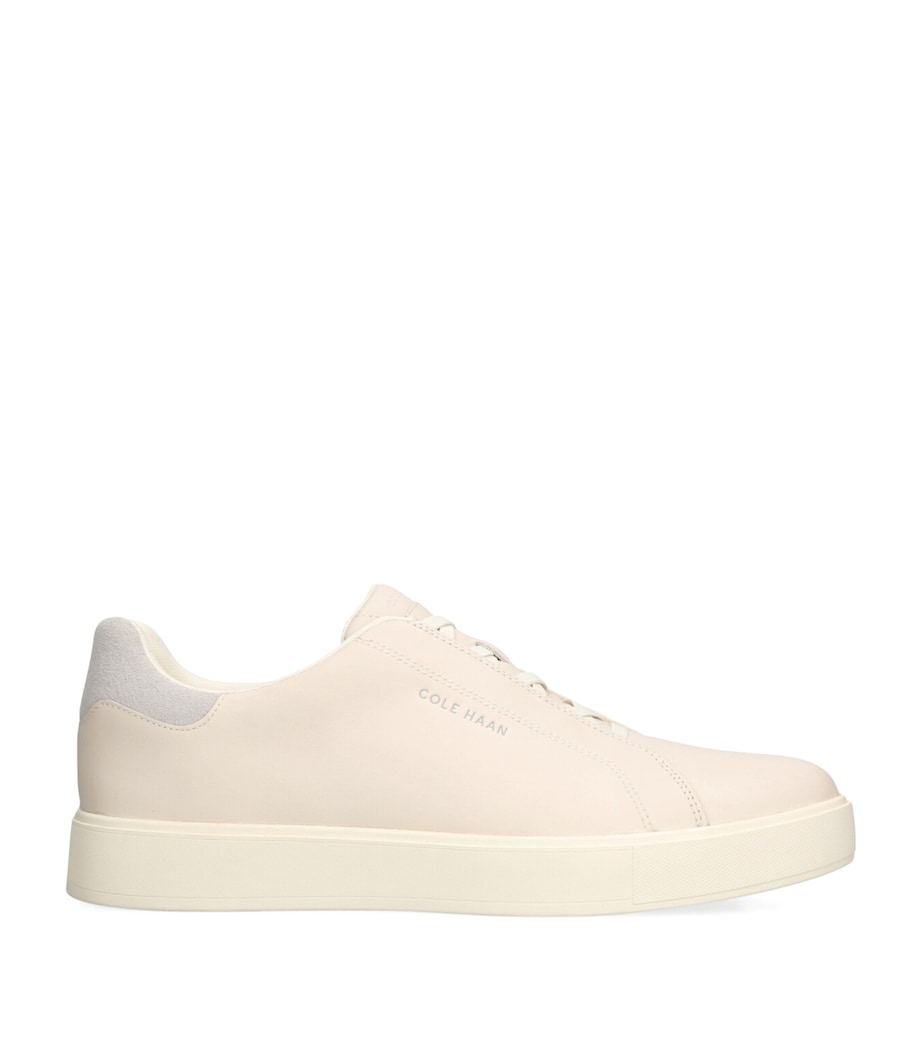 Suede GrandPrø Low-Top Sneakers BONE Image 1