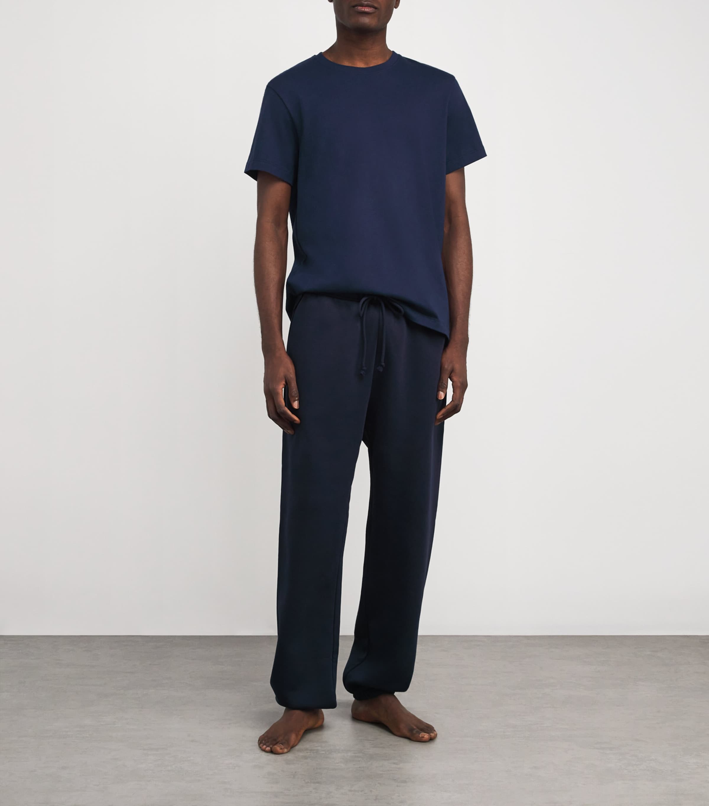 Cotton T-Shirt NAVY Image 2