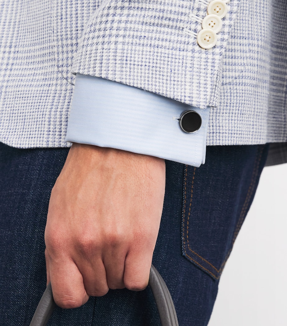 Tablet Ice Cufflinks BLACK Image 12