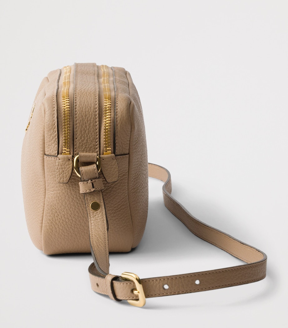 Small Leather Cross-Body Bag F04QL Image 6