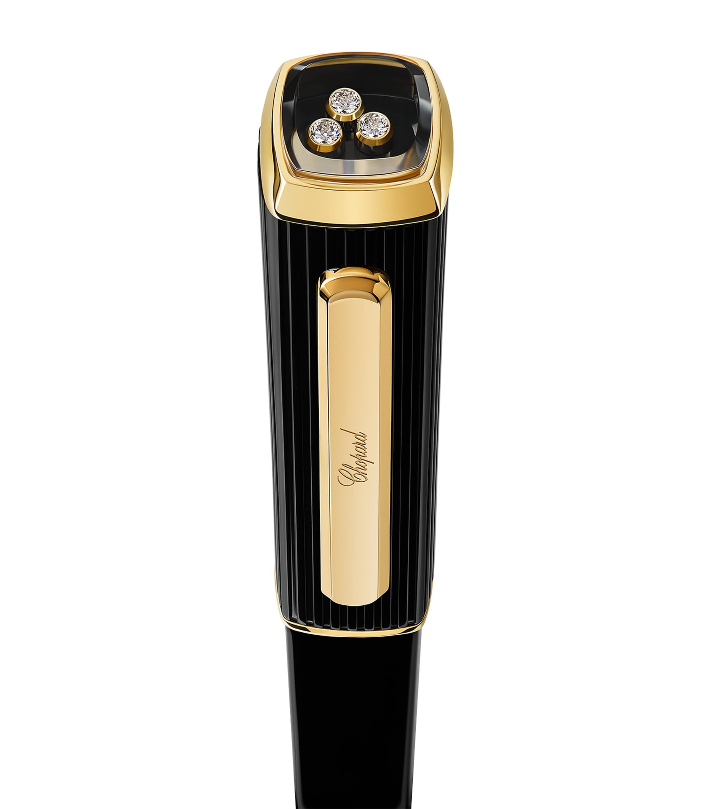 Chopard Happy Diamonds Ballpoint Pen Gold & Black Image 2
