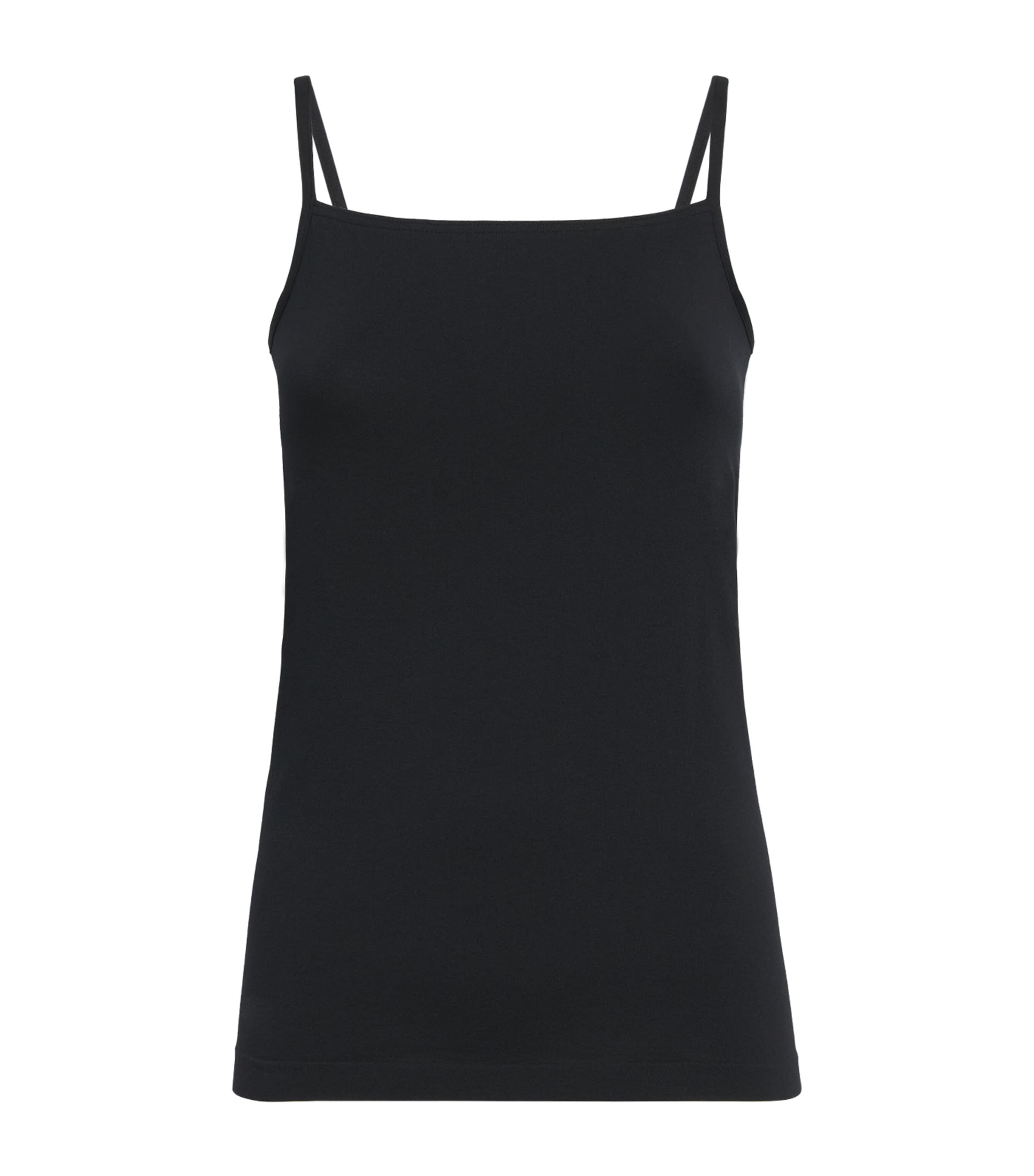 Wolford Womens Aurora Tank Top Black Image 1