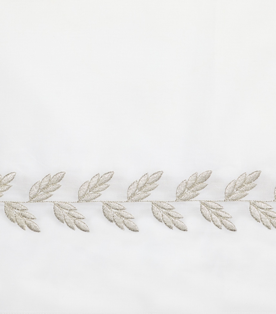 Federico Boudoir Pillowcase (30cm x 40cm) WHT/ANTIQUE SVR Image 3