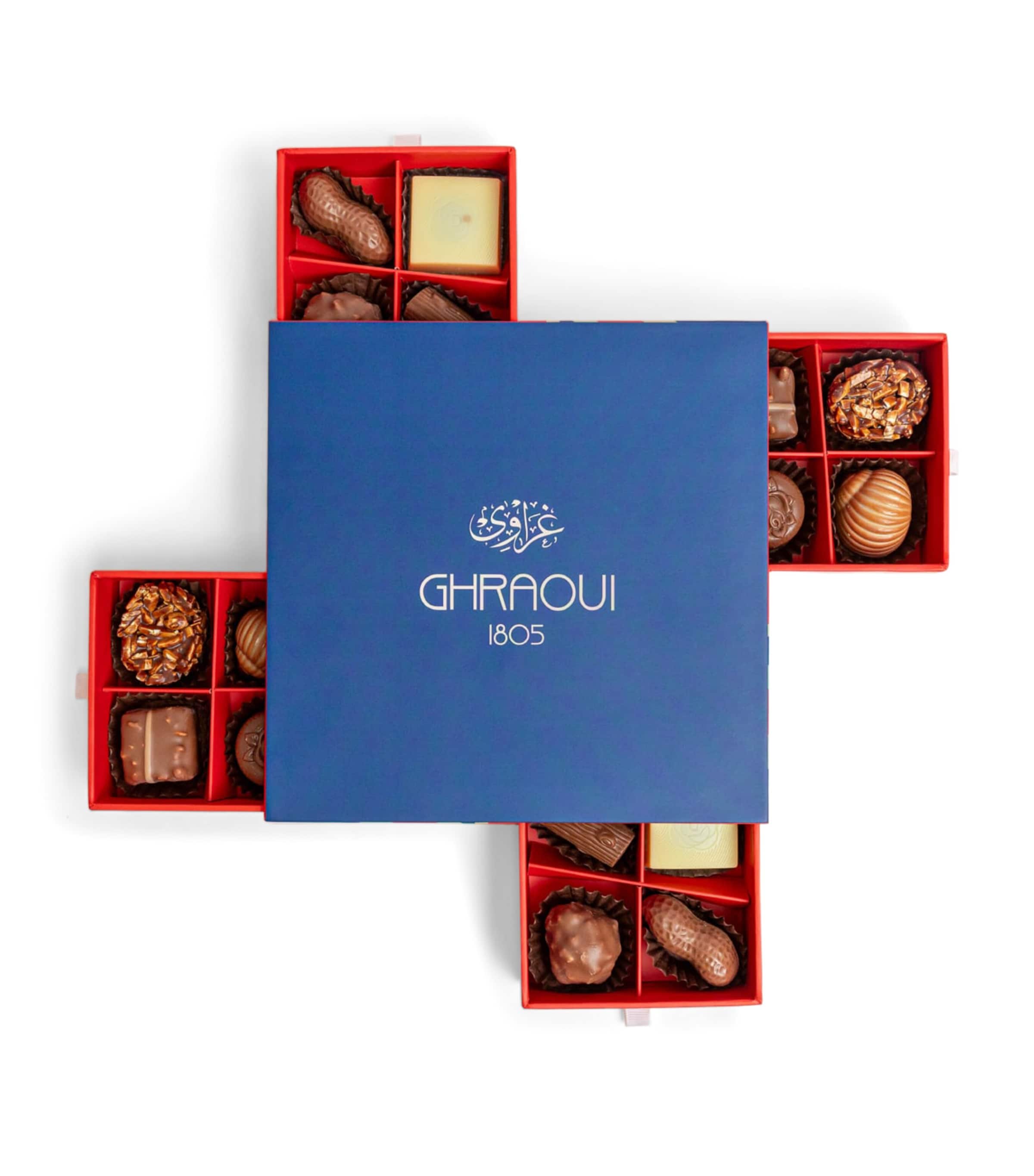 Ghraoui Milk and White Chocolate Pandora's Box (220g) Image 7