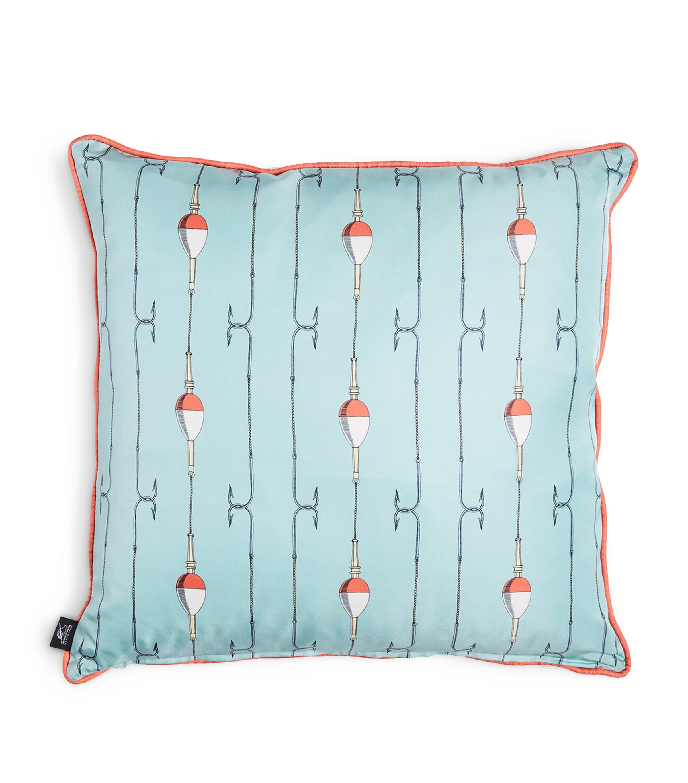 Set of 2 Grande Pesce Cushions (50cm x 50cm) MULTI Image 2