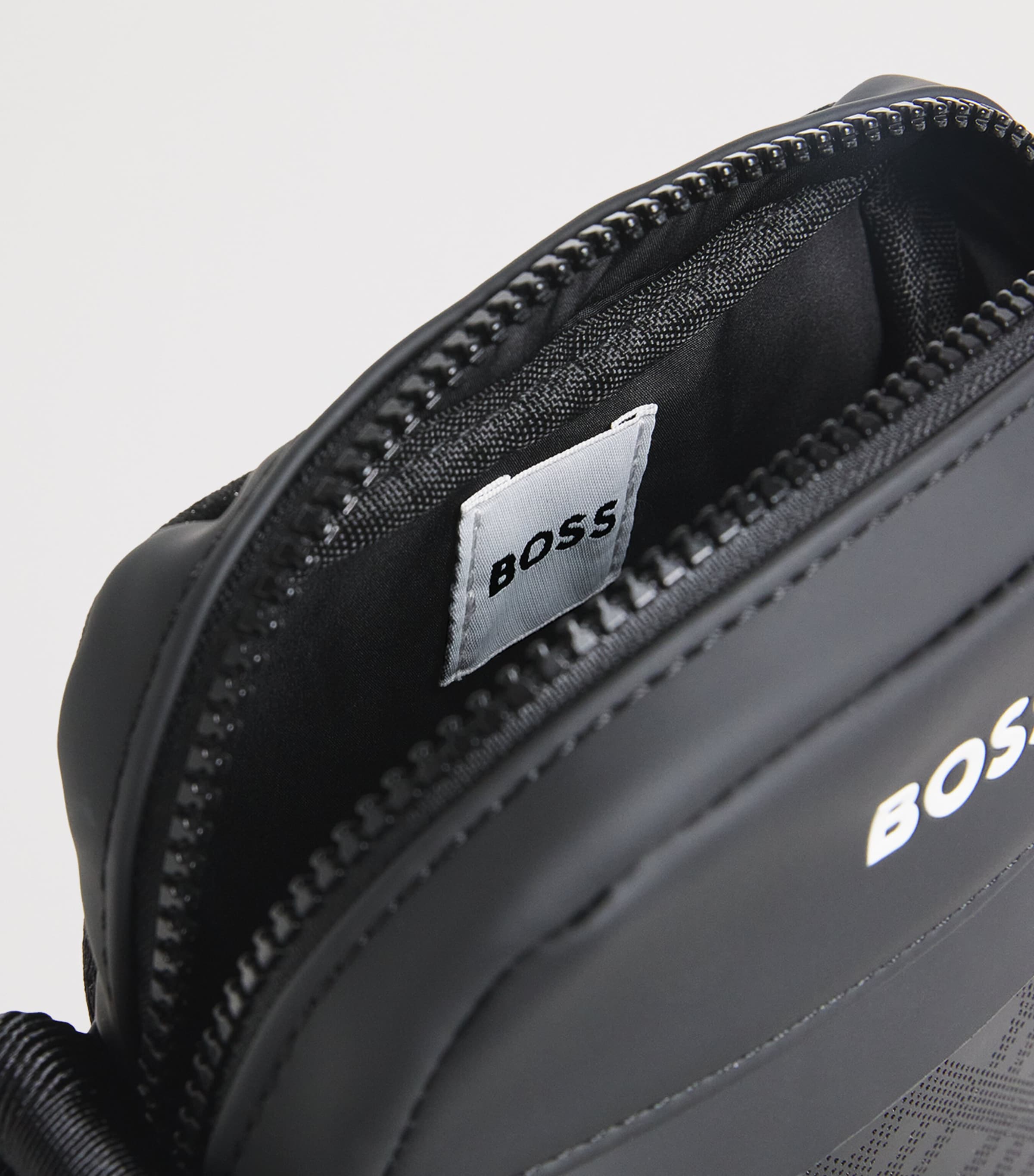 BOSS Kidswear Logo Cross-Body Bag Black Image 3